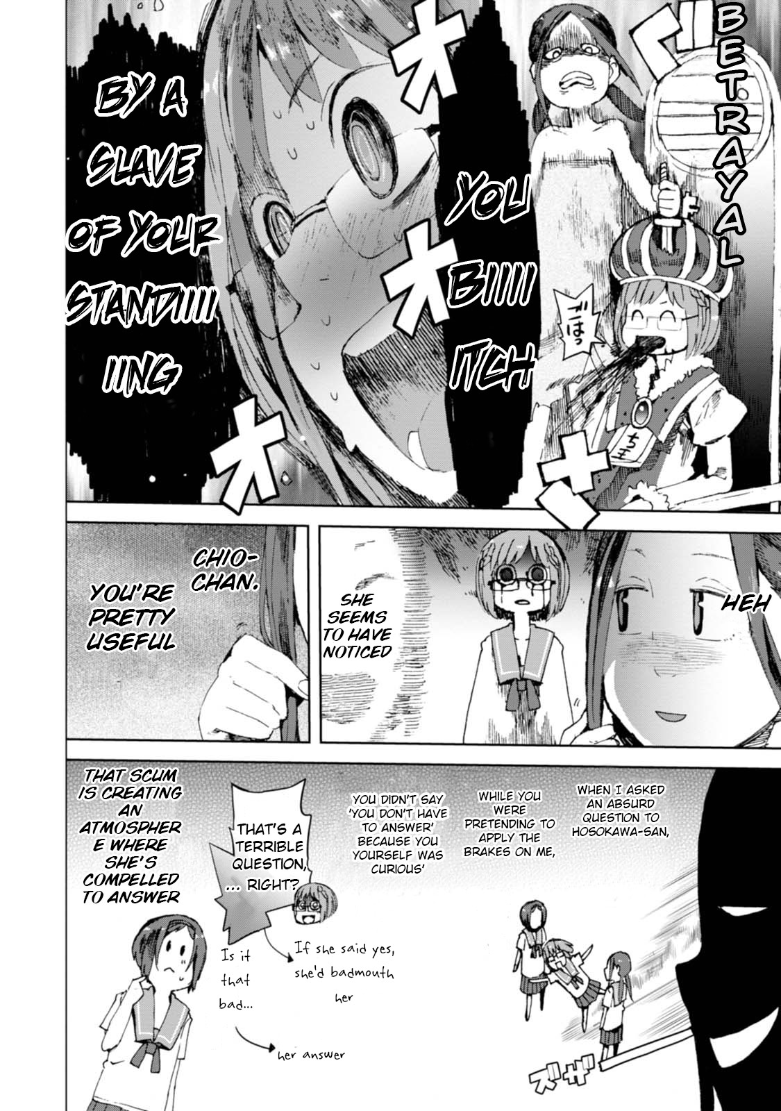 Chio-chan no Tsuugakuro Chapter 6 page 14 - Chapter 6: Bump of Slave