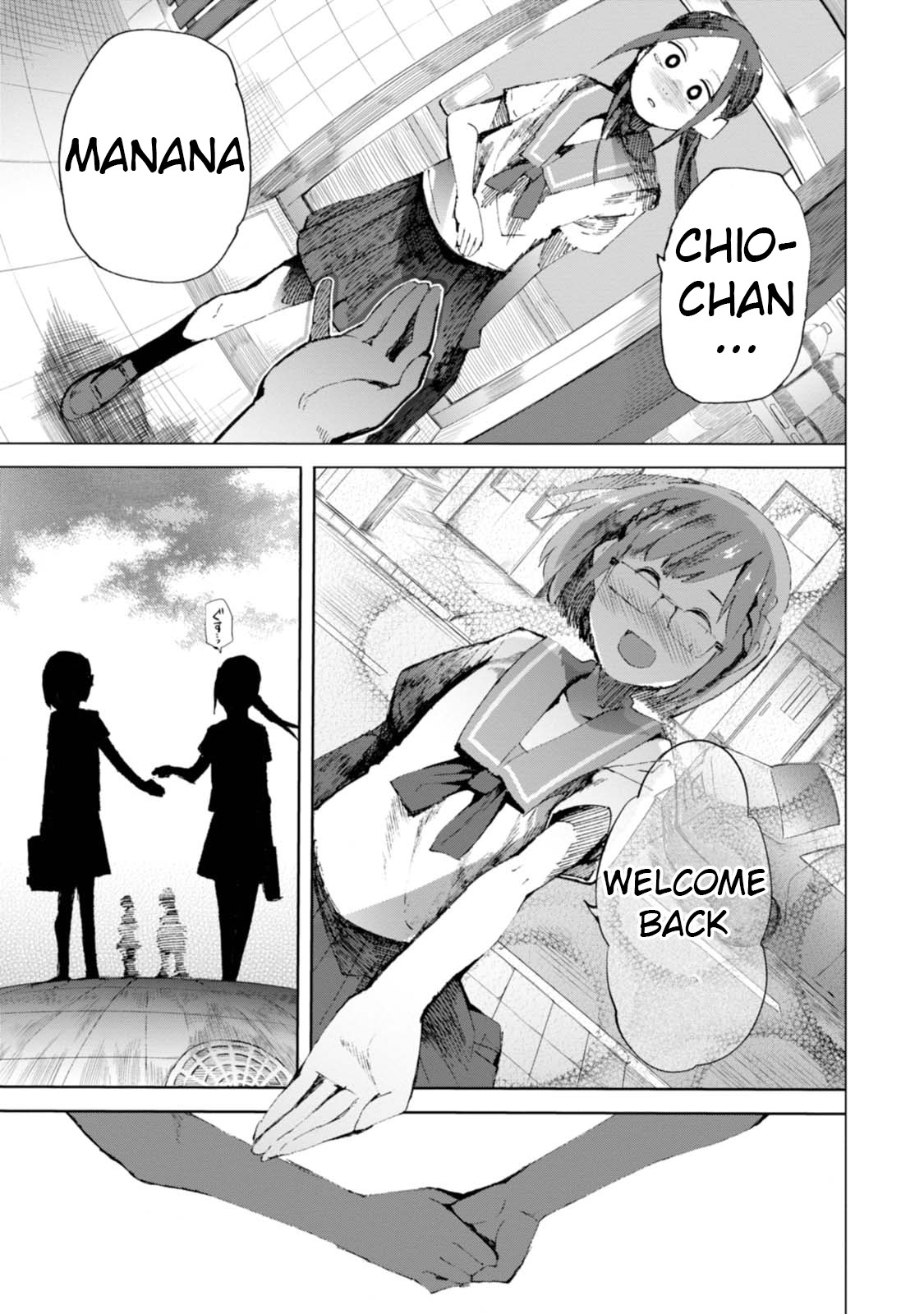 Chio-chan no Tsuugakuro Chapter 6 page 23 - Chapter 6: Bump of Slave