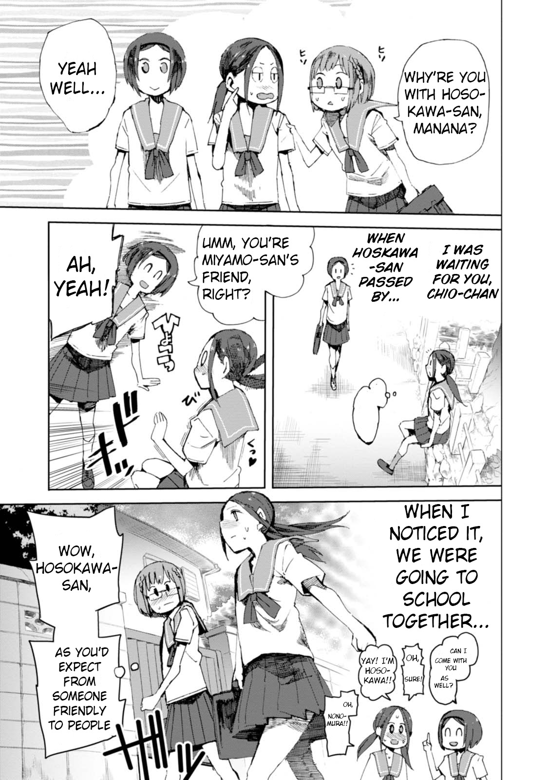 Chio-chan no Tsuugakuro Chapter 6 page 5 - Chapter 6: Bump of Slave
