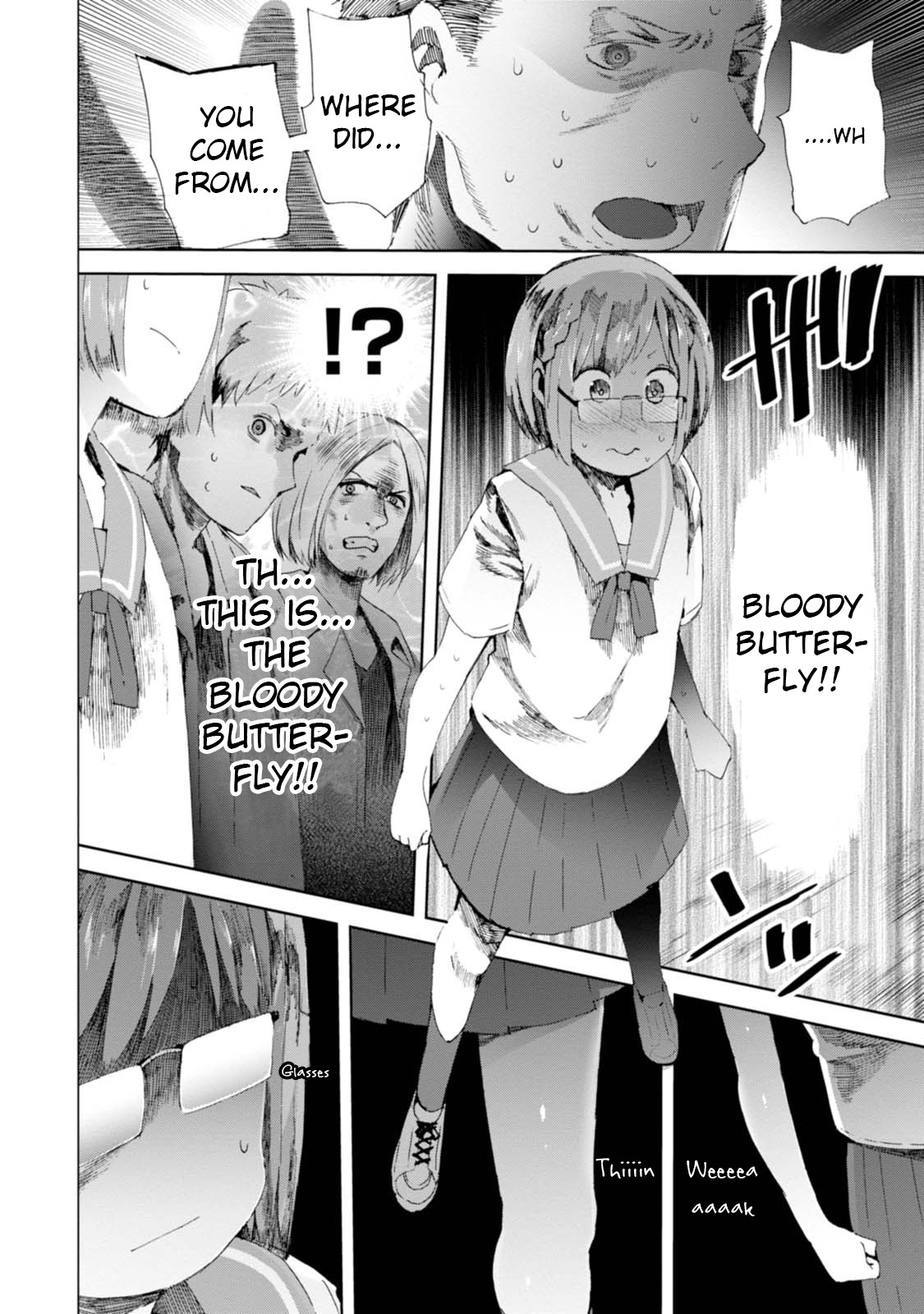 Chio-chan no Tsuugakuro Chapter 7 page 12 - Chapter 7: Bloody Butterfly Effect 2