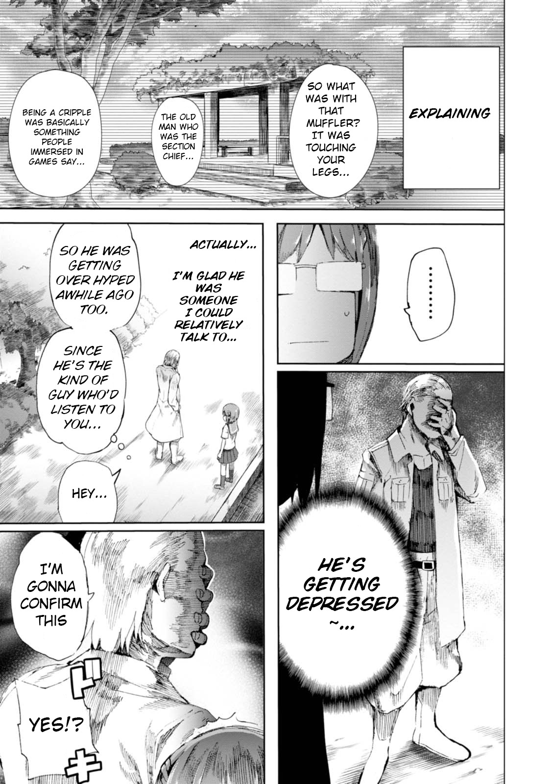 Chio-chan no Tsuugakuro Chapter 7 page 17 - Chapter 7: Bloody Butterfly Effect 2