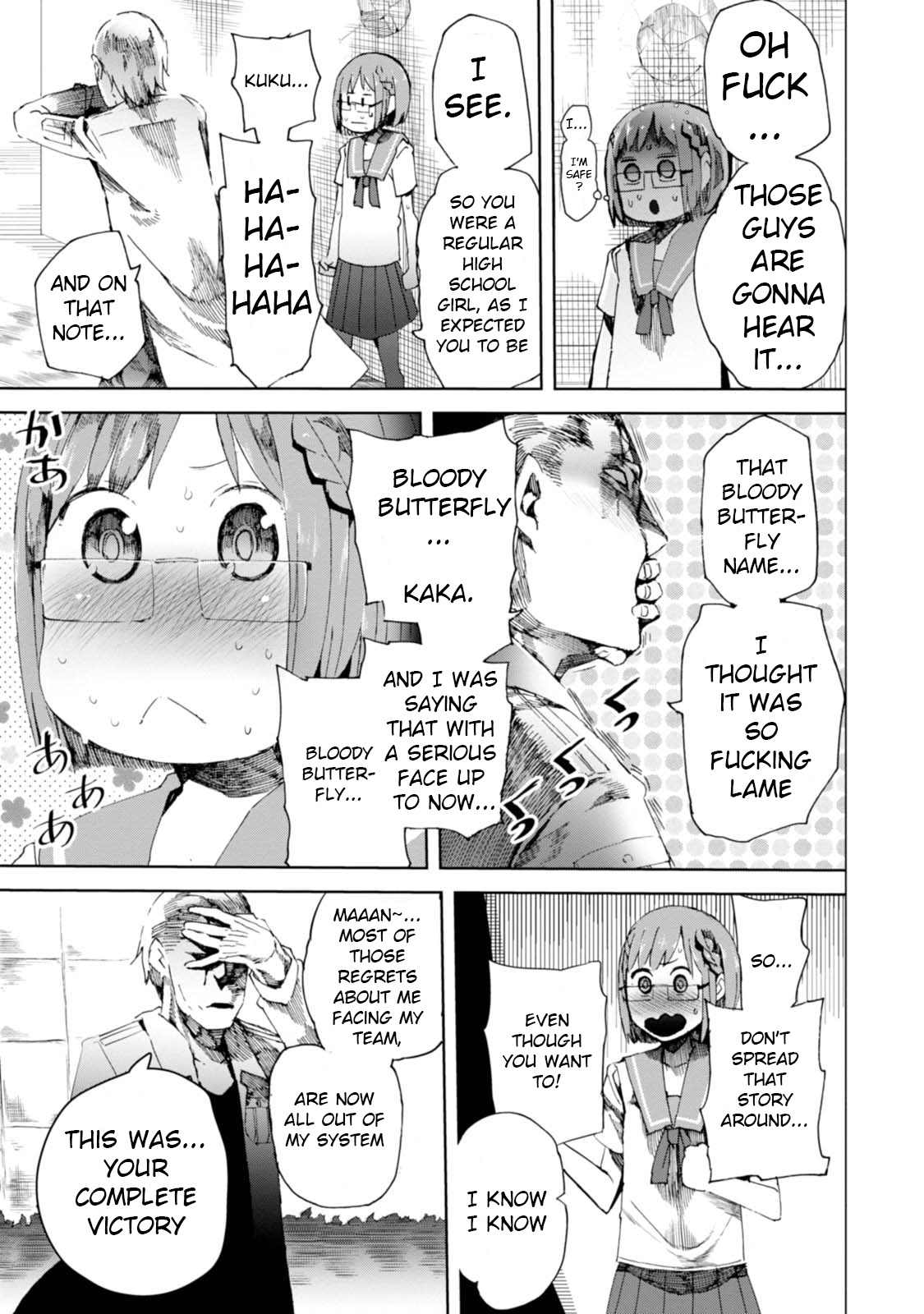 Chio-chan no Tsuugakuro Chapter 7 page 21 - Chapter 7: Bloody Butterfly Effect 2