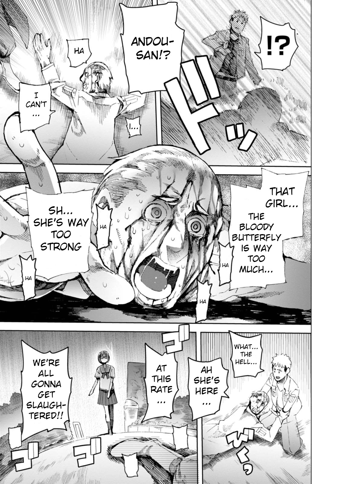 Chio-chan no Tsuugakuro Chapter 7 page 23 - Chapter 7: Bloody Butterfly Effect 2