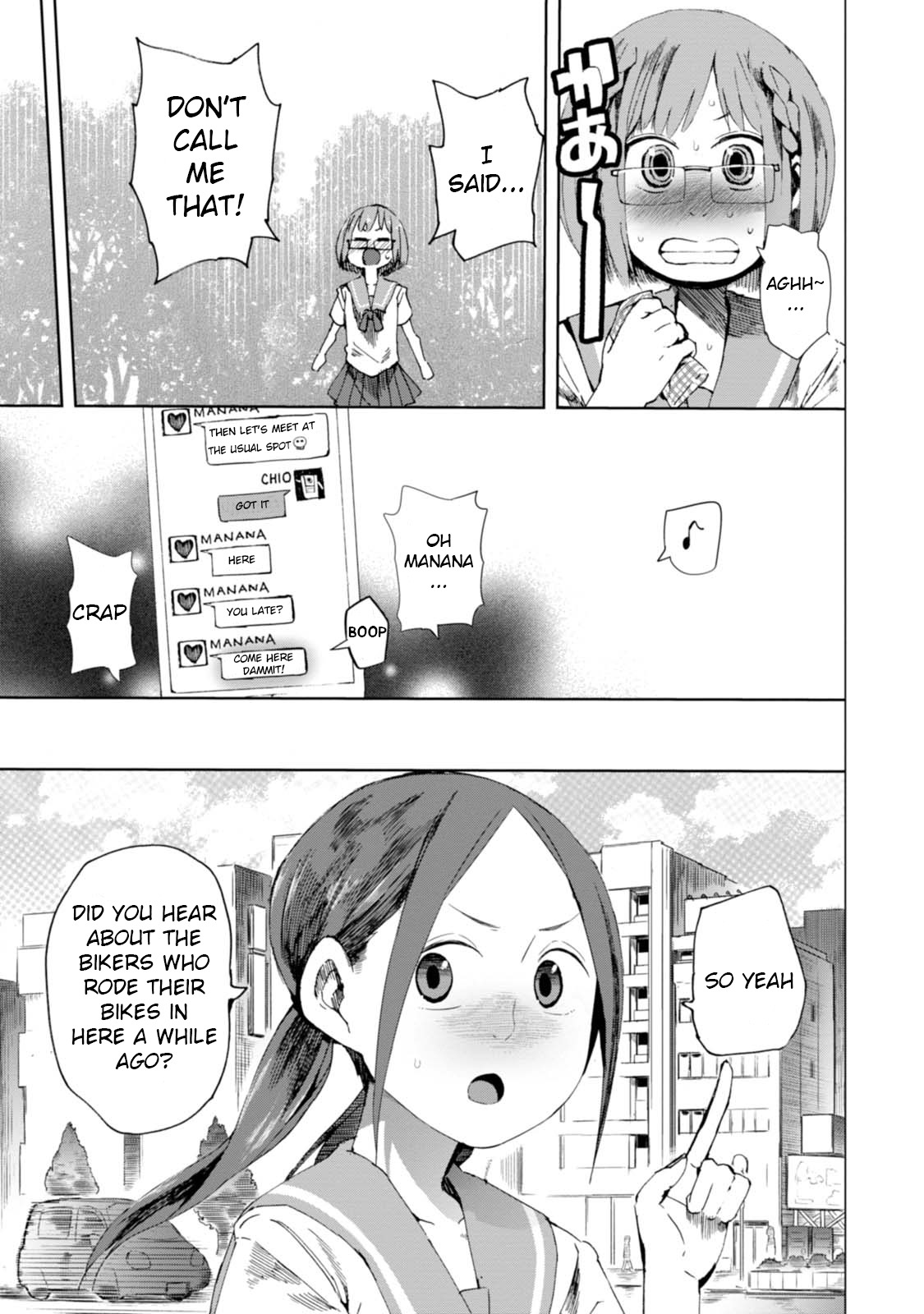 Chio-chan no Tsuugakuro Chapter 7 page 29 - Chapter 7: Bloody Butterfly Effect 2