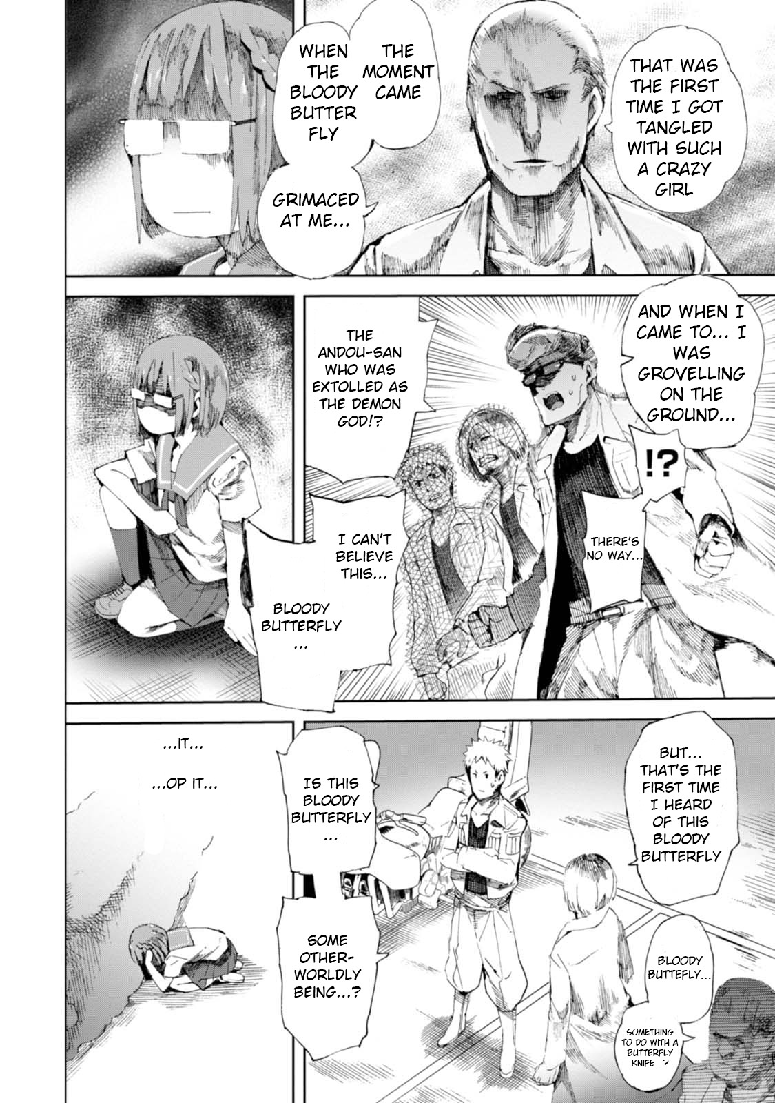 Chio-chan no Tsuugakuro Chapter 7 page 6 - Chapter 7: Bloody Butterfly Effect 2