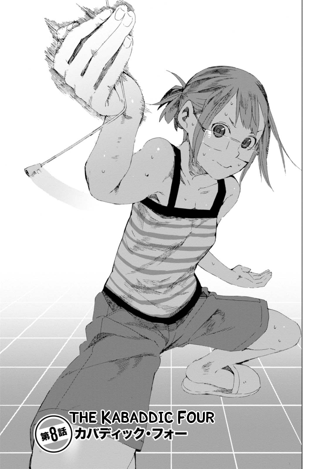 Chio-chan no Tsuugakuro Chapter 8 page 1 - Chapter 8: The Kabaddic Four