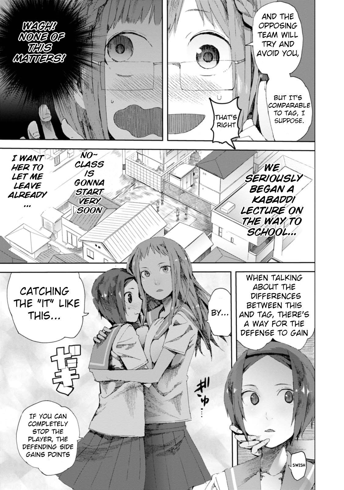 Chio-chan no Tsuugakuro Chapter 8 page 11 - Chapter 8: The Kabaddic Four