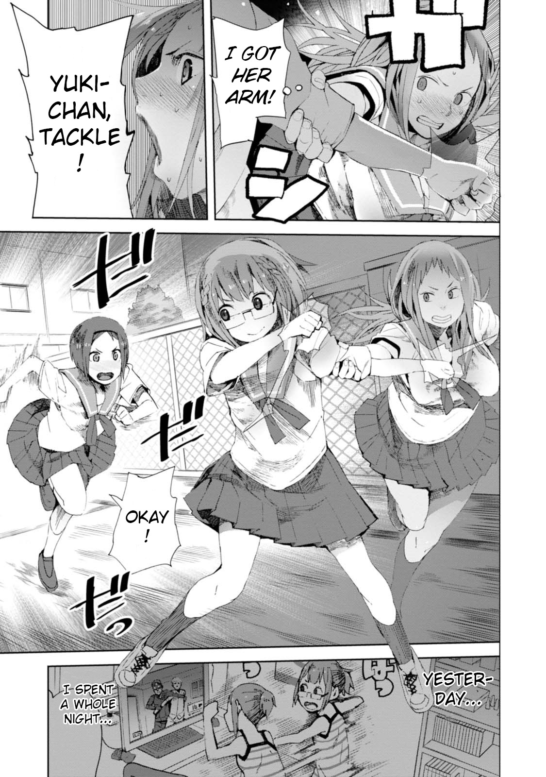 Chio-chan no Tsuugakuro Chapter 8 page 23 - Chapter 8: The Kabaddic Four