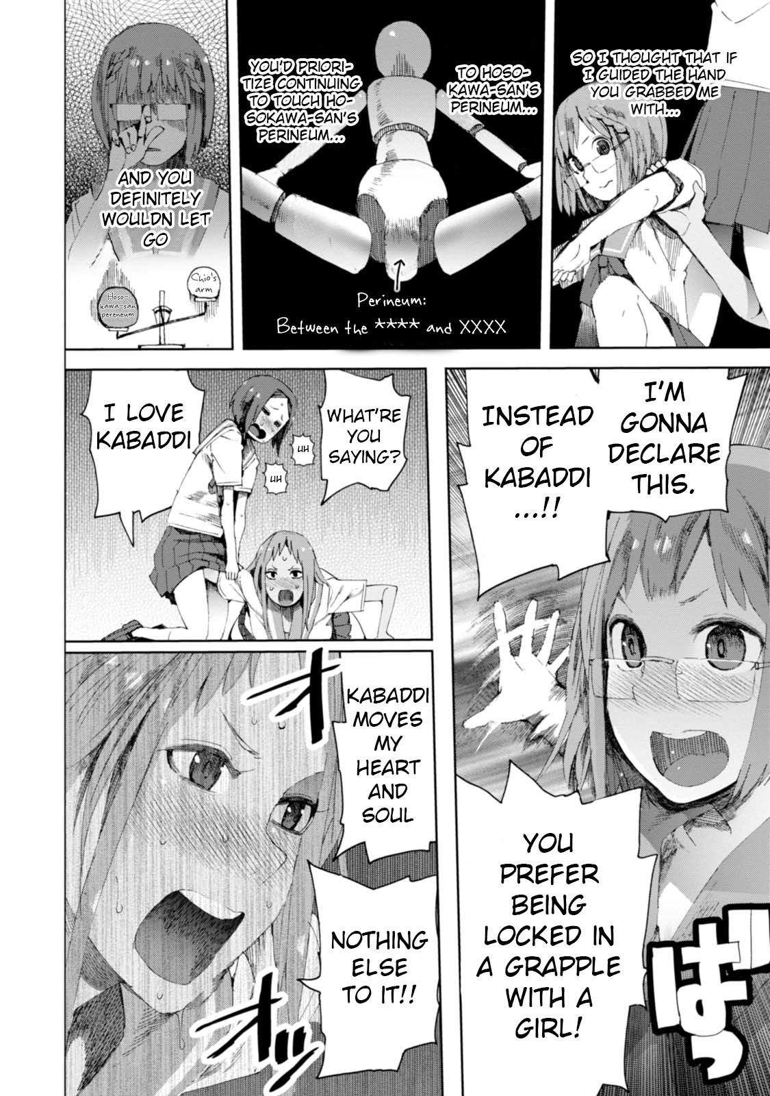 Chio-chan no Tsuugakuro Chapter 8 page 30 - Chapter 8: The Kabaddic Four