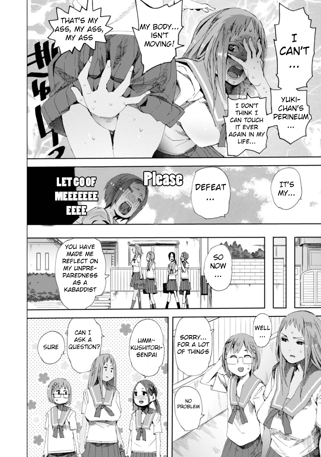 Chio-chan no Tsuugakuro Chapter 8 page 32 - Chapter 8: The Kabaddic Four