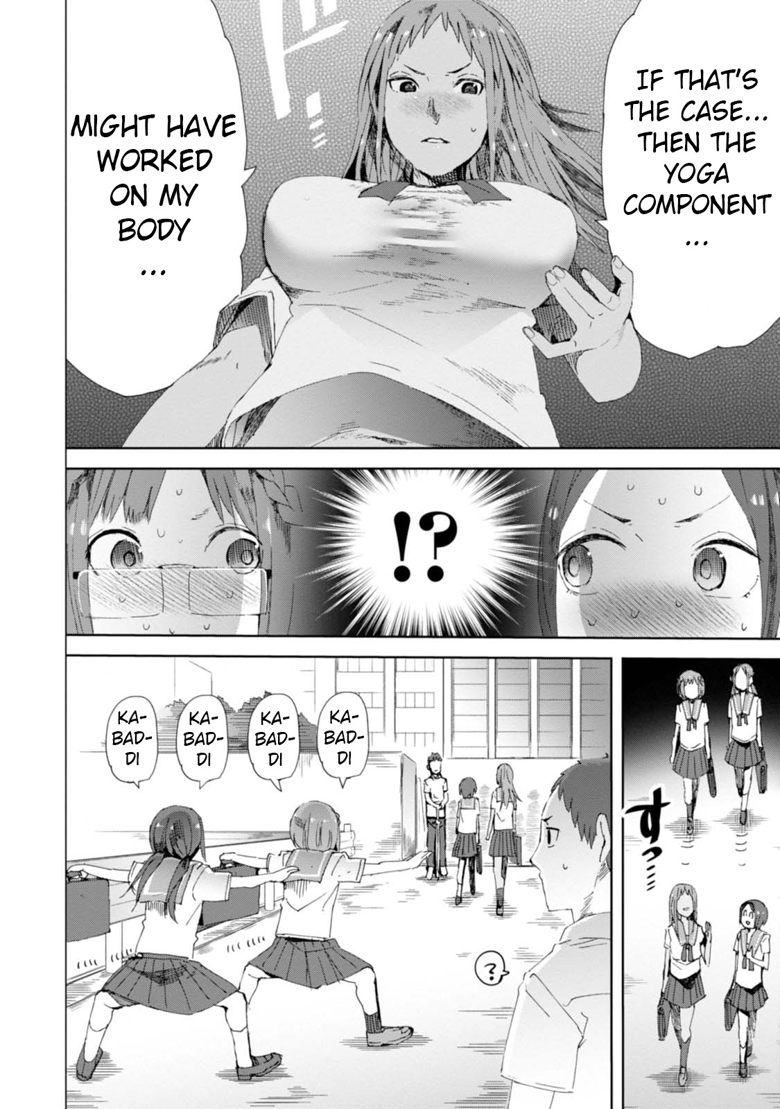 Chio-chan no Tsuugakuro Chapter 8 page 34 - Chapter 8: The Kabaddic Four