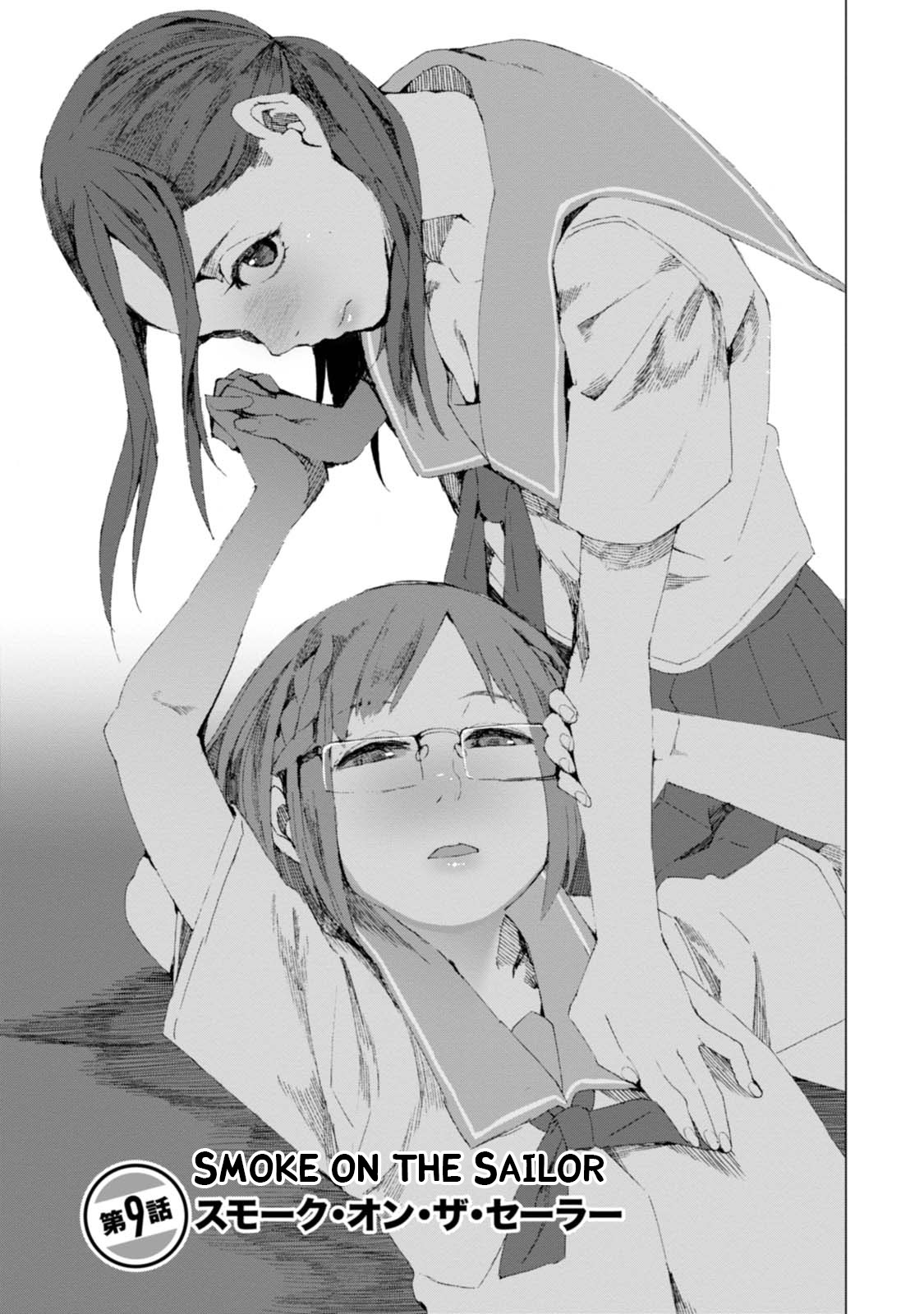 Chio-chan no Tsuugakuro Chapter 9 page 1 - Chapter 9: Smoke On The Sailor