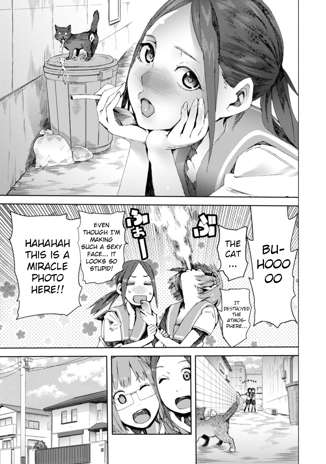 Chio-chan no Tsuugakuro Chapter 9 page 15 - Chapter 9: Smoke On The Sailor