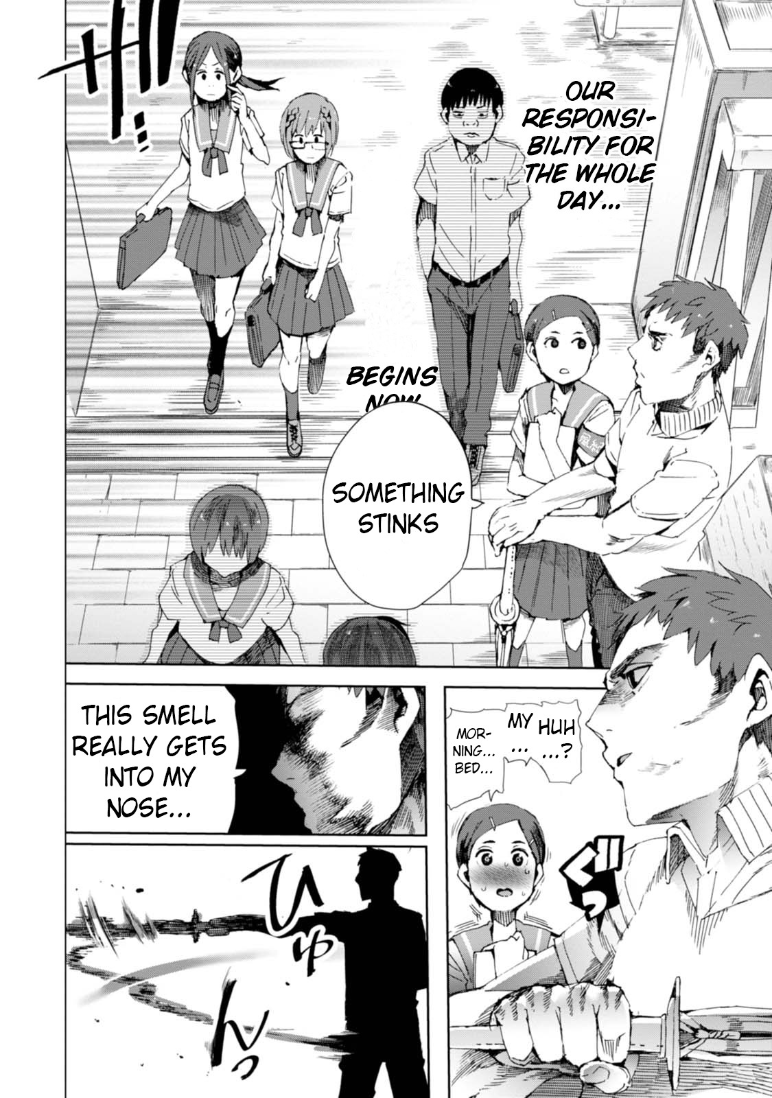 Chio-chan no Tsuugakuro Chapter 9 page 18 - Chapter 9: Smoke On The Sailor