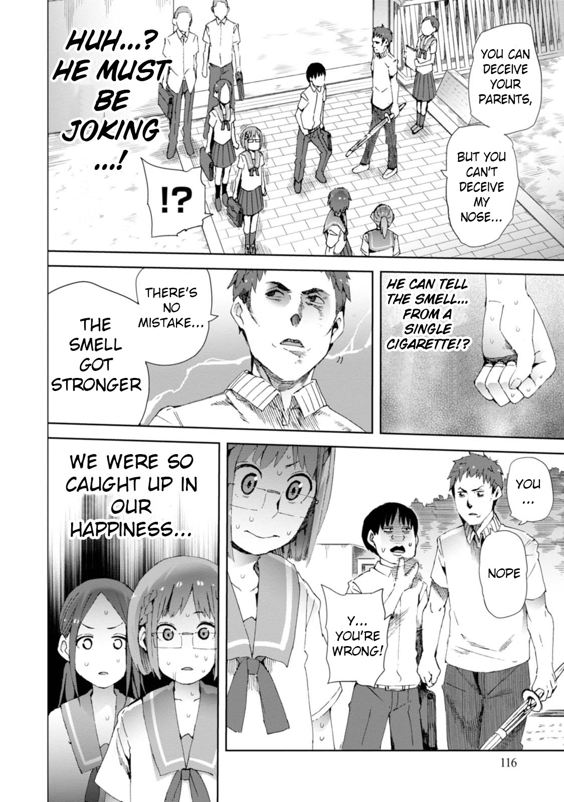 Chio-chan no Tsuugakuro Chapter 9 page 20 - Chapter 9: Smoke On The Sailor