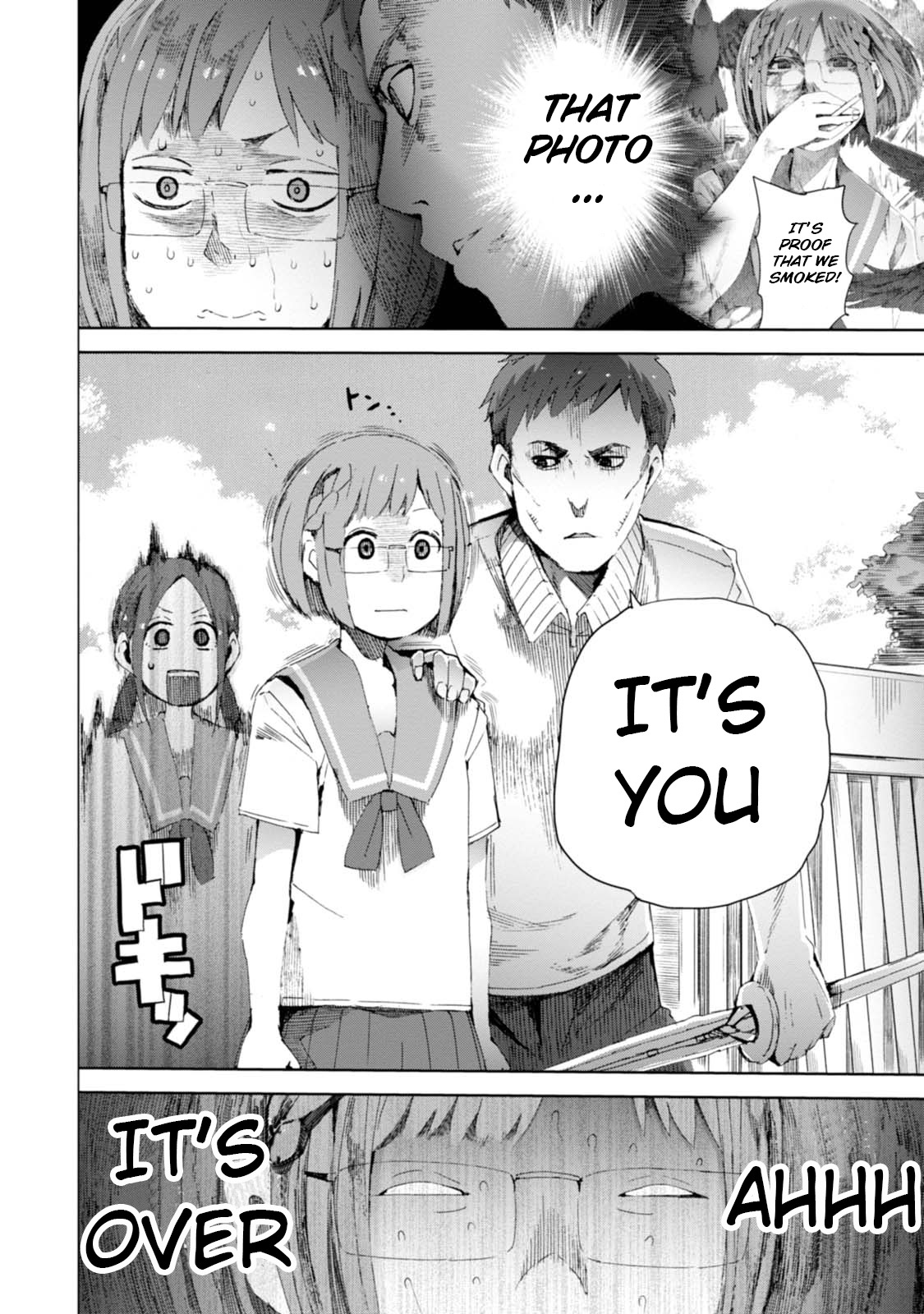 Chio-chan no Tsuugakuro Chapter 9 page 22 - Chapter 9: Smoke On The Sailor