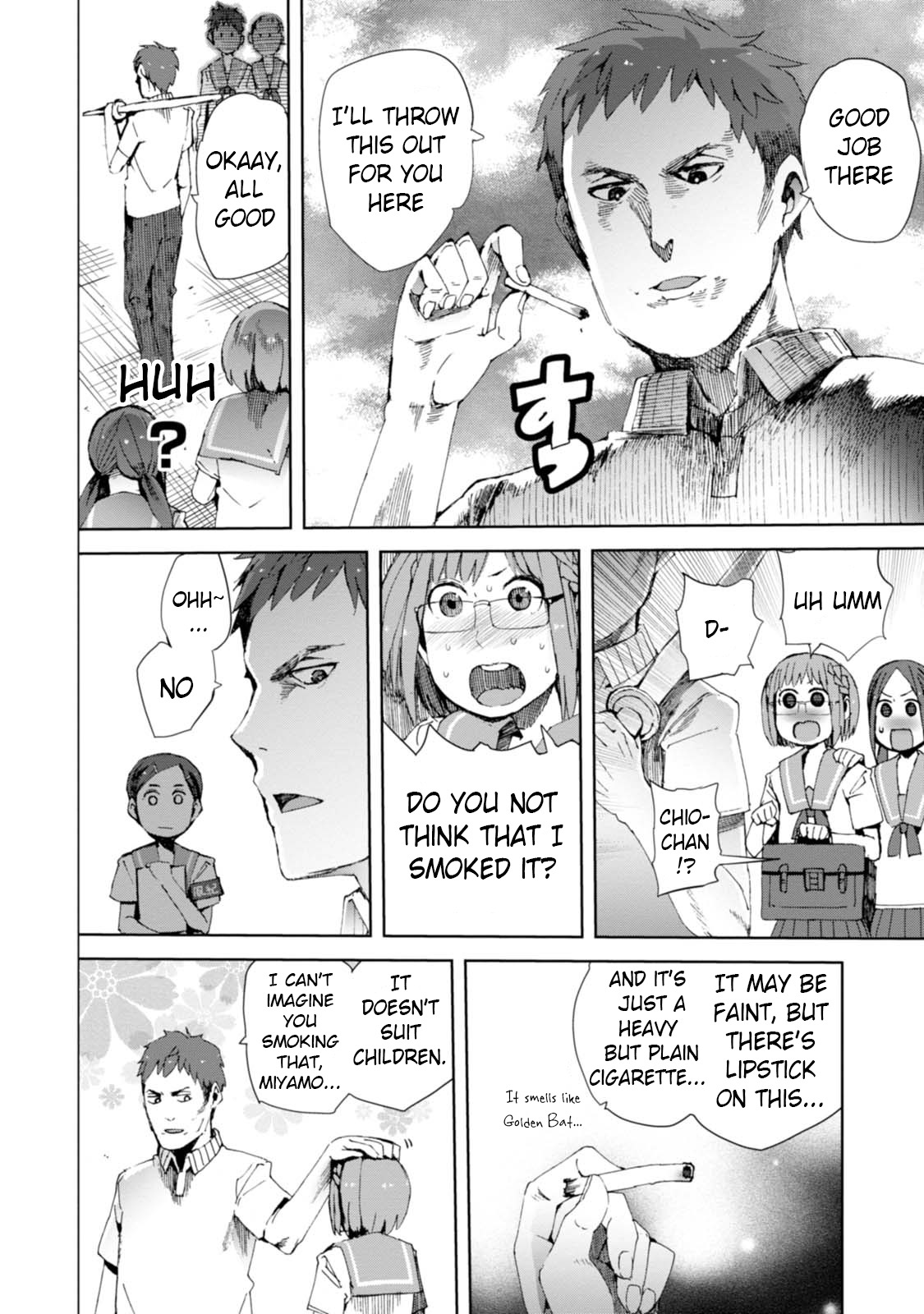 Chio-chan no Tsuugakuro Chapter 9 page 24 - Chapter 9: Smoke On The Sailor