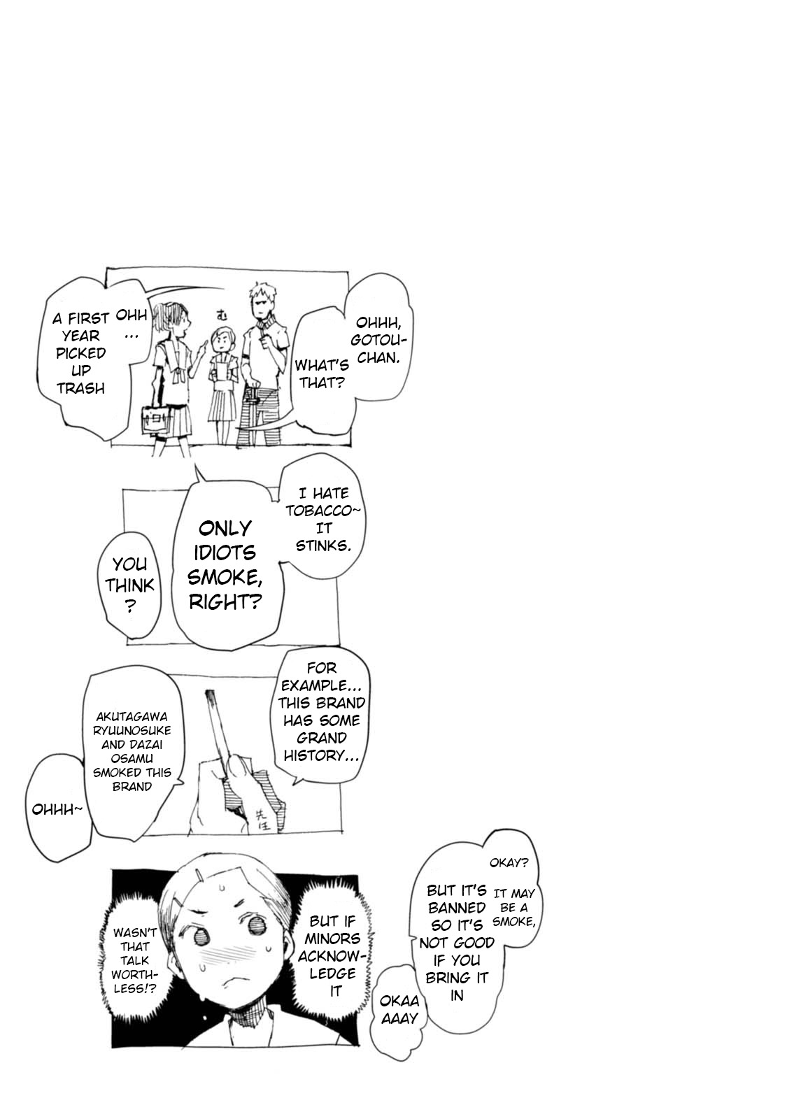 Chio-chan no Tsuugakuro Chapter 9 page 27 - Chapter 9: Smoke On The Sailor