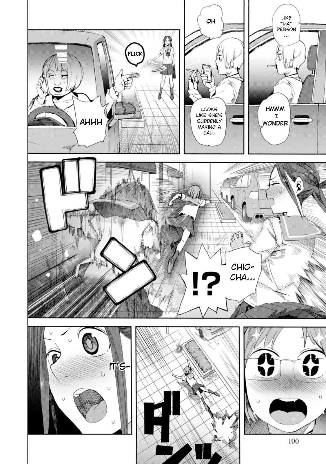 Chio-chan no Tsuugakuro Chapter 9 page 4 - Chapter 9: Smoke On The Sailor