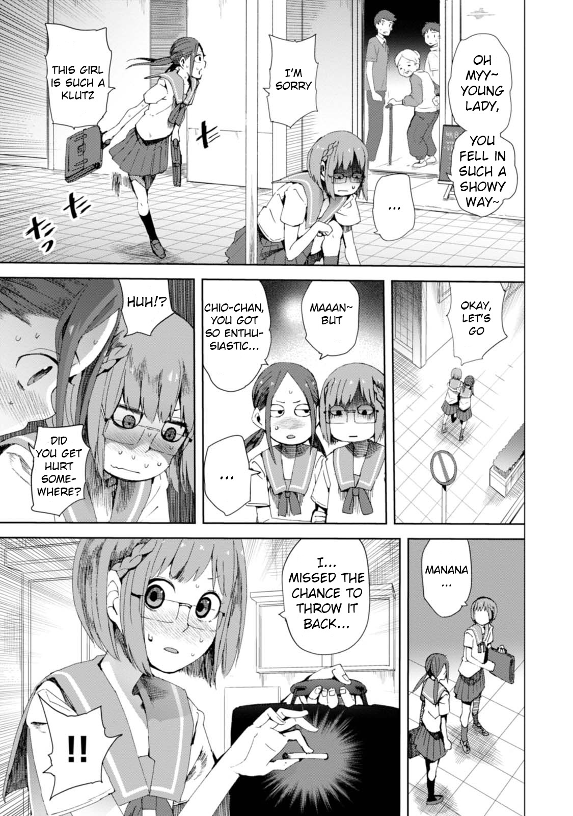 Chio-chan no Tsuugakuro Chapter 9 page 7 - Chapter 9: Smoke On The Sailor