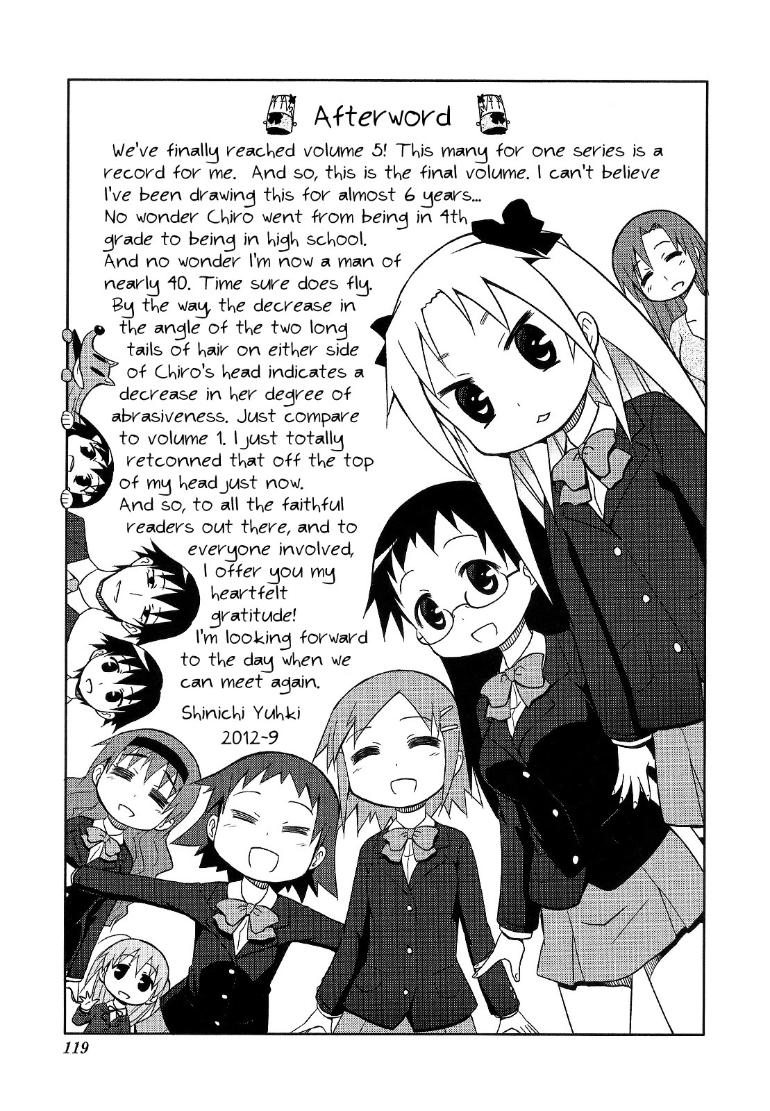 Chiro-chan Chapter 71 page 6 - Chapter 71 [END]