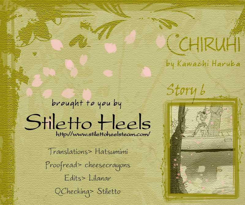 Chiruhi Chapter 6.2 page 1 - Chapter 6 v2 : Sakuhi (Day of Blooming) + Afterword [End]