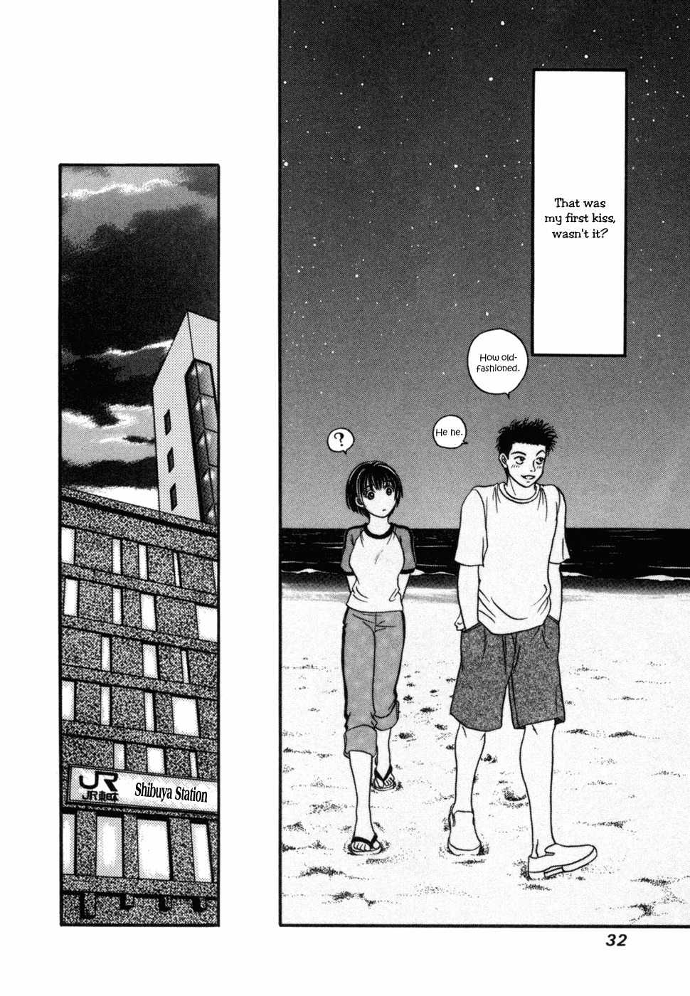Chisa x Pon Chapter 1 page 36 - Chapter 1: Summer on the Beach, the Two of Us Sitting in the Sand and at Night to Boot
