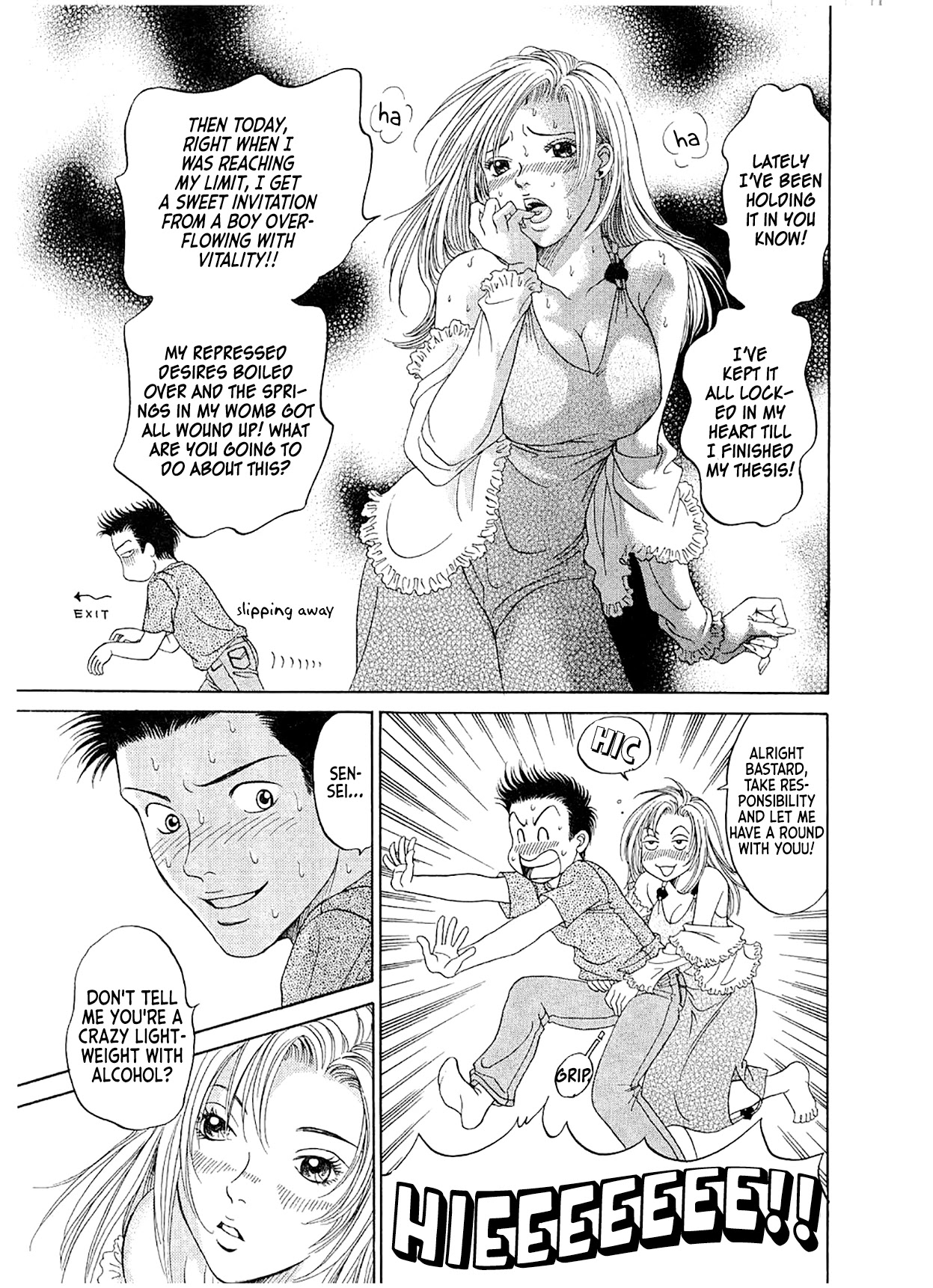 Chisa x Pon Chapter 12 page 21 - Chapter 12: Her Hairstyle, Her Features, Her Breasts, Everything