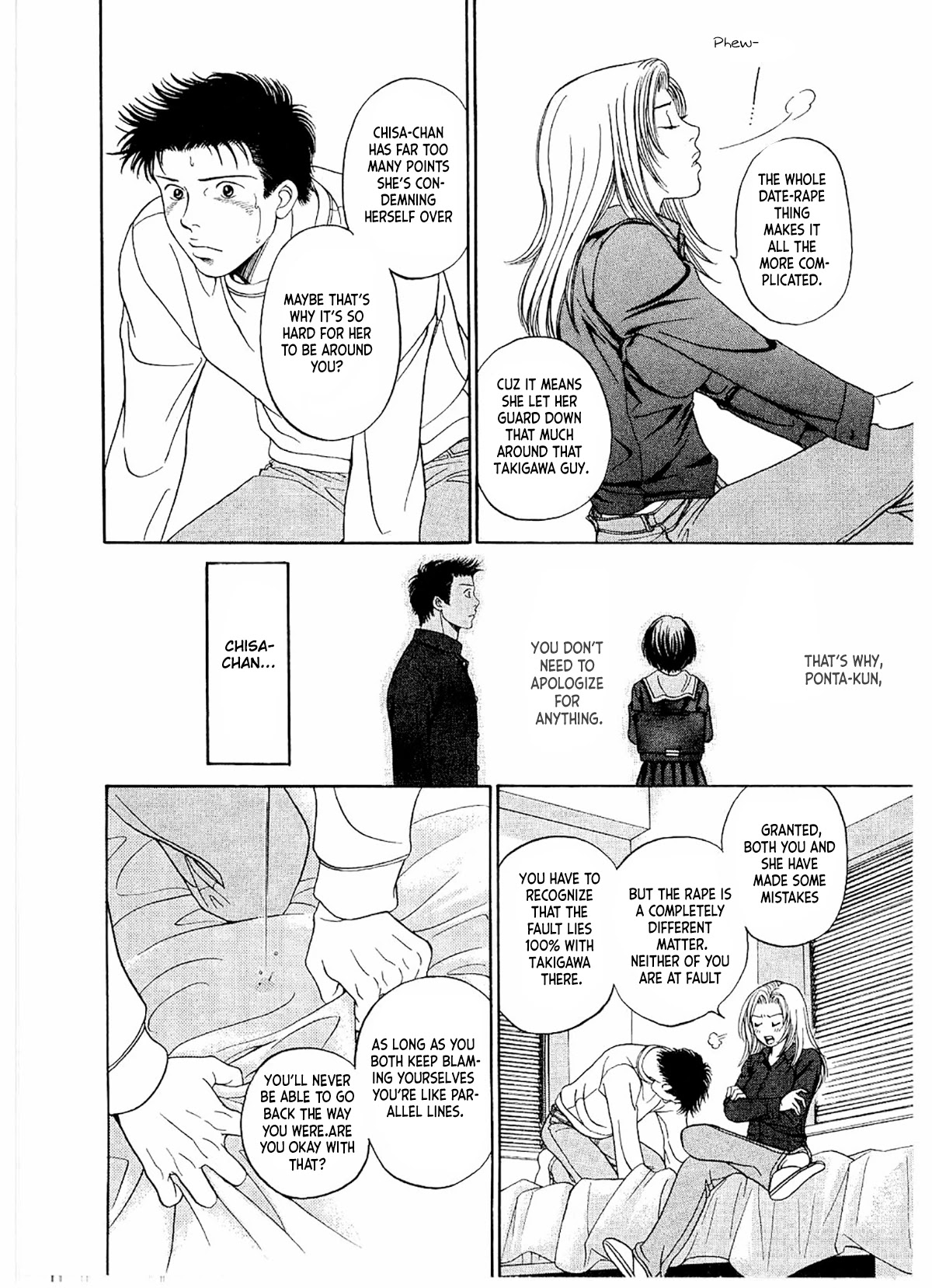 Chisa x Pon Chapter 16 page 9 - Chapter 16: We Can Still Fix This. We Can be Together again.