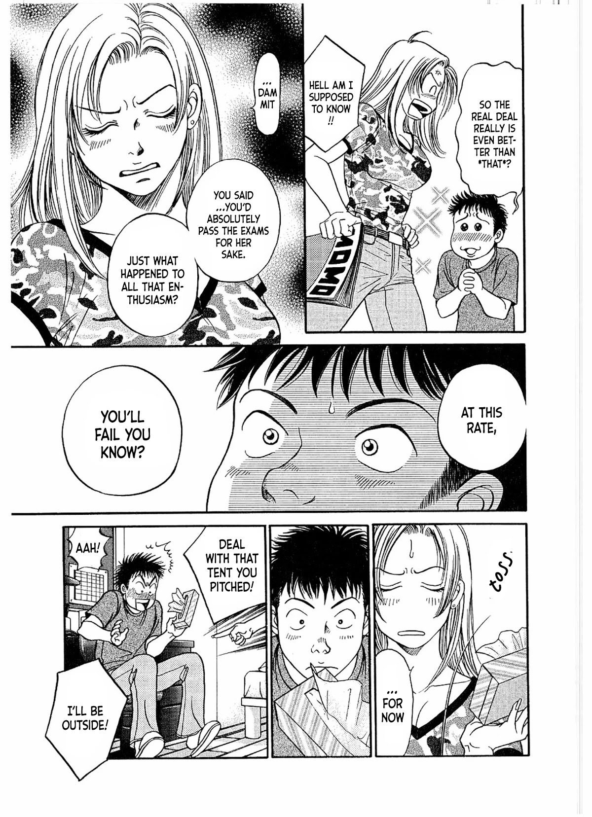Chisa x Pon Chapter 22 page 12 - Chapter 22: Just the Two of us, Afternoon and Night, Alone Under One Roof
