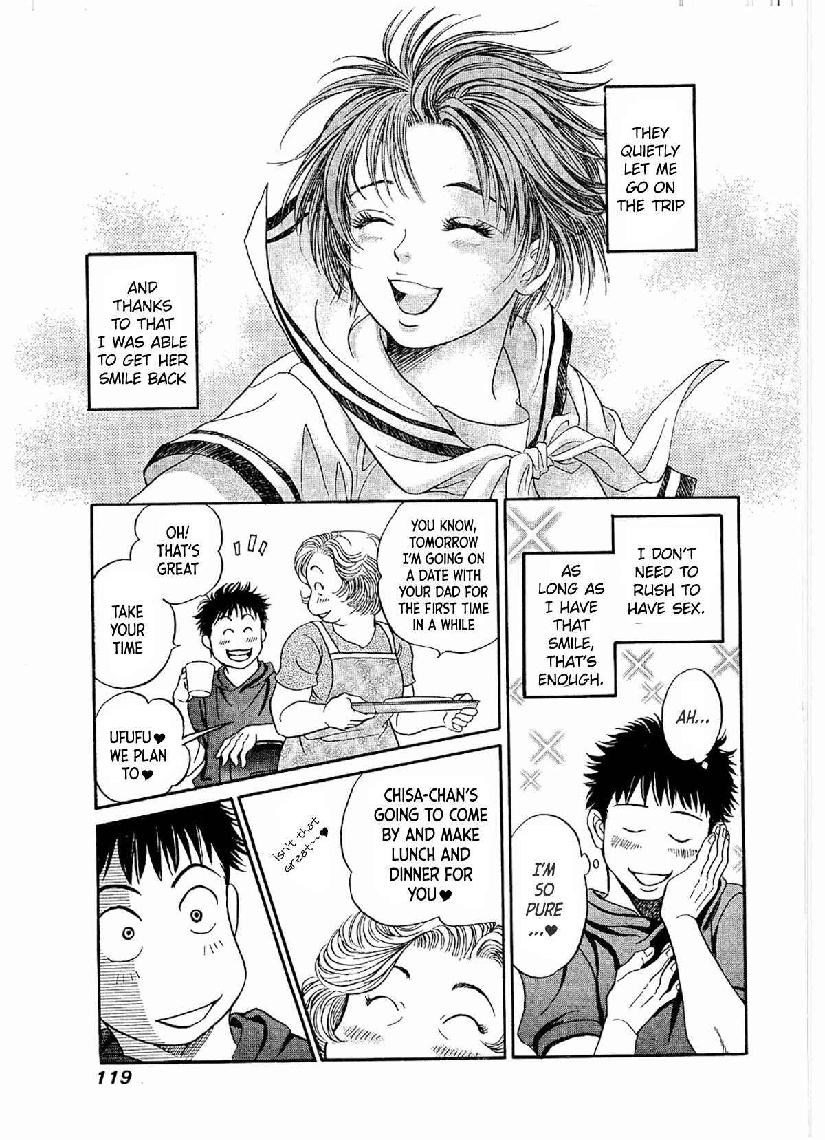 Chisa x Pon Chapter 22 page 22 - Chapter 22: Just the Two of us, Afternoon and Night, Alone Under One Roof