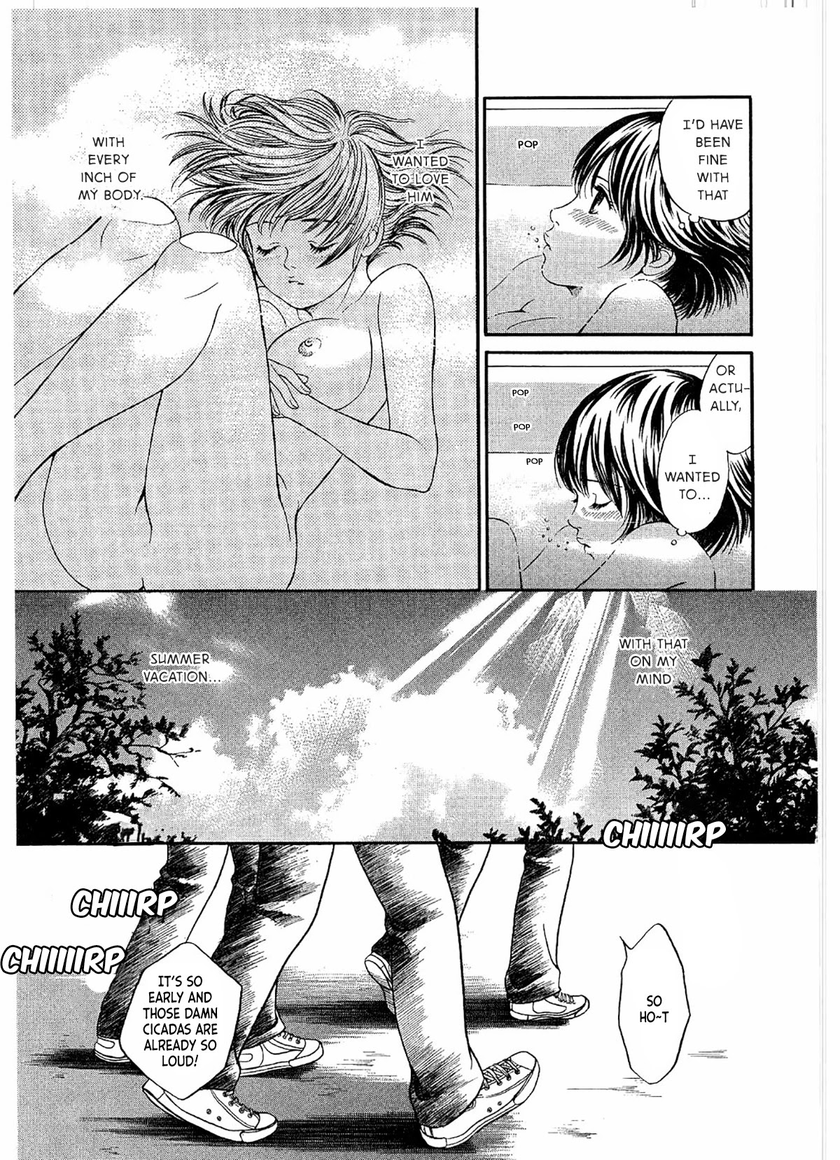 Chisa x Pon Chapter 23 page 4 - Chapter 23: Summer of my 3rd year. Summer of an exam student. A summer full of happiness.