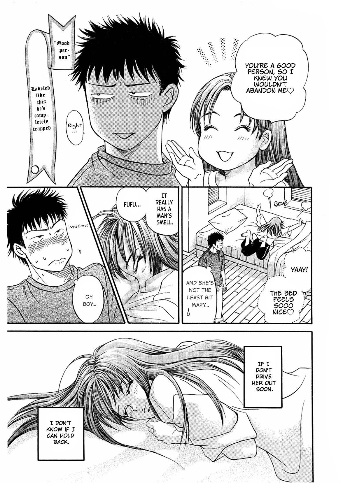Chisa x Pon Chapter 24 page 21 - Chapter 24: She Looks So Young When She's Asleep, And She's Flat As A Board