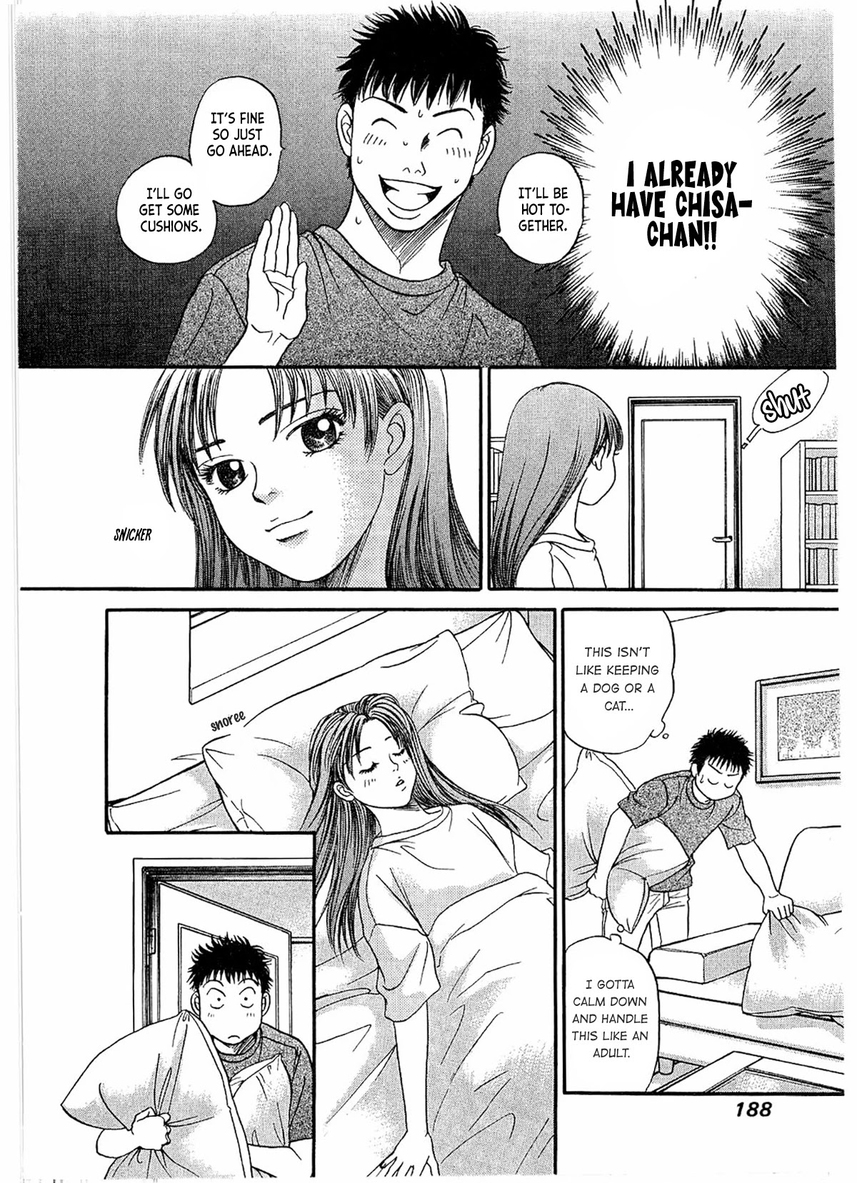 Chisa x Pon Chapter 24 page 26 - Chapter 24: She Looks So Young When She's Asleep, And She's Flat As A Board