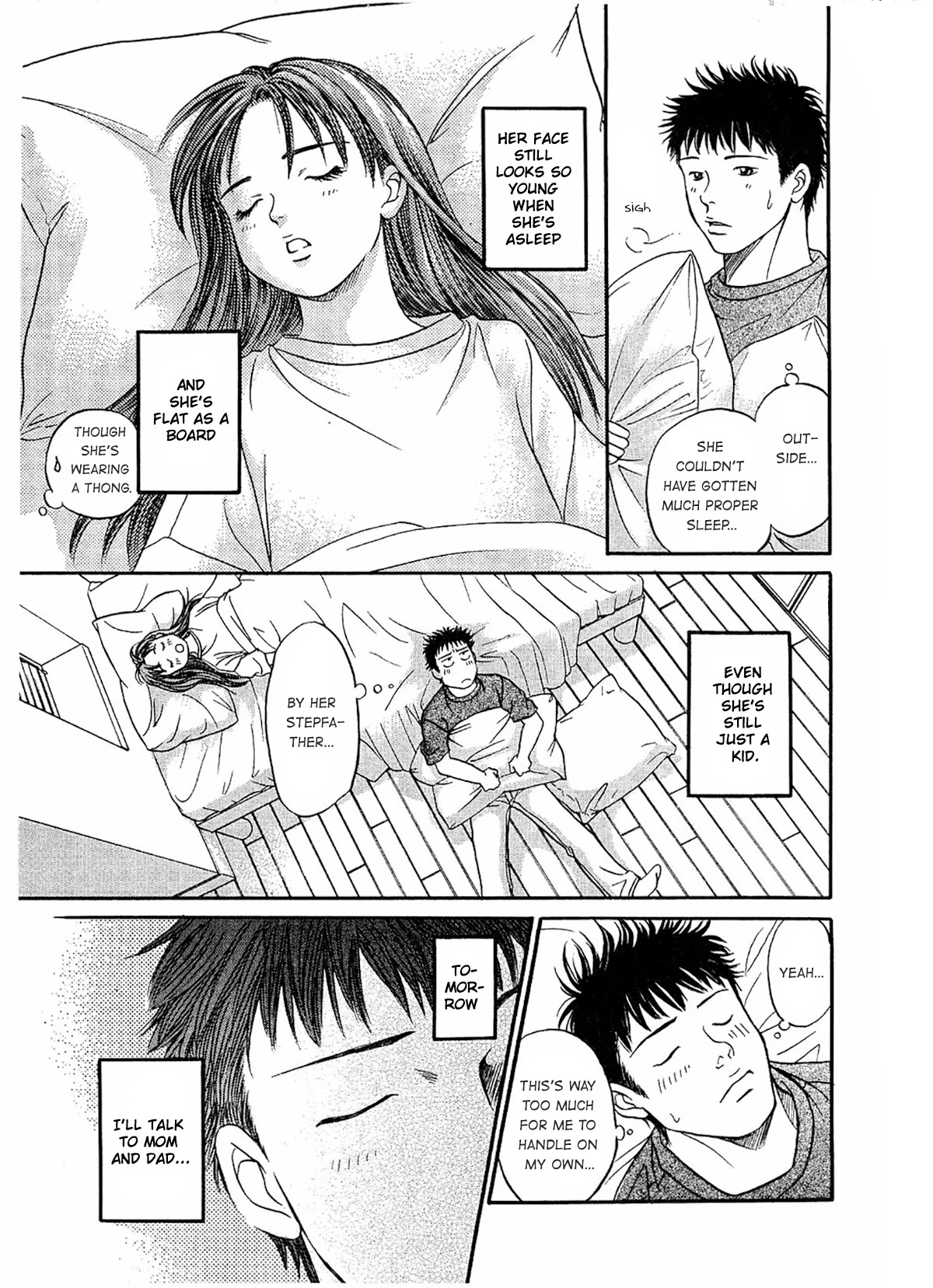 Chisa x Pon Chapter 24 page 27 - Chapter 24: She Looks So Young When She's Asleep, And She's Flat As A Board