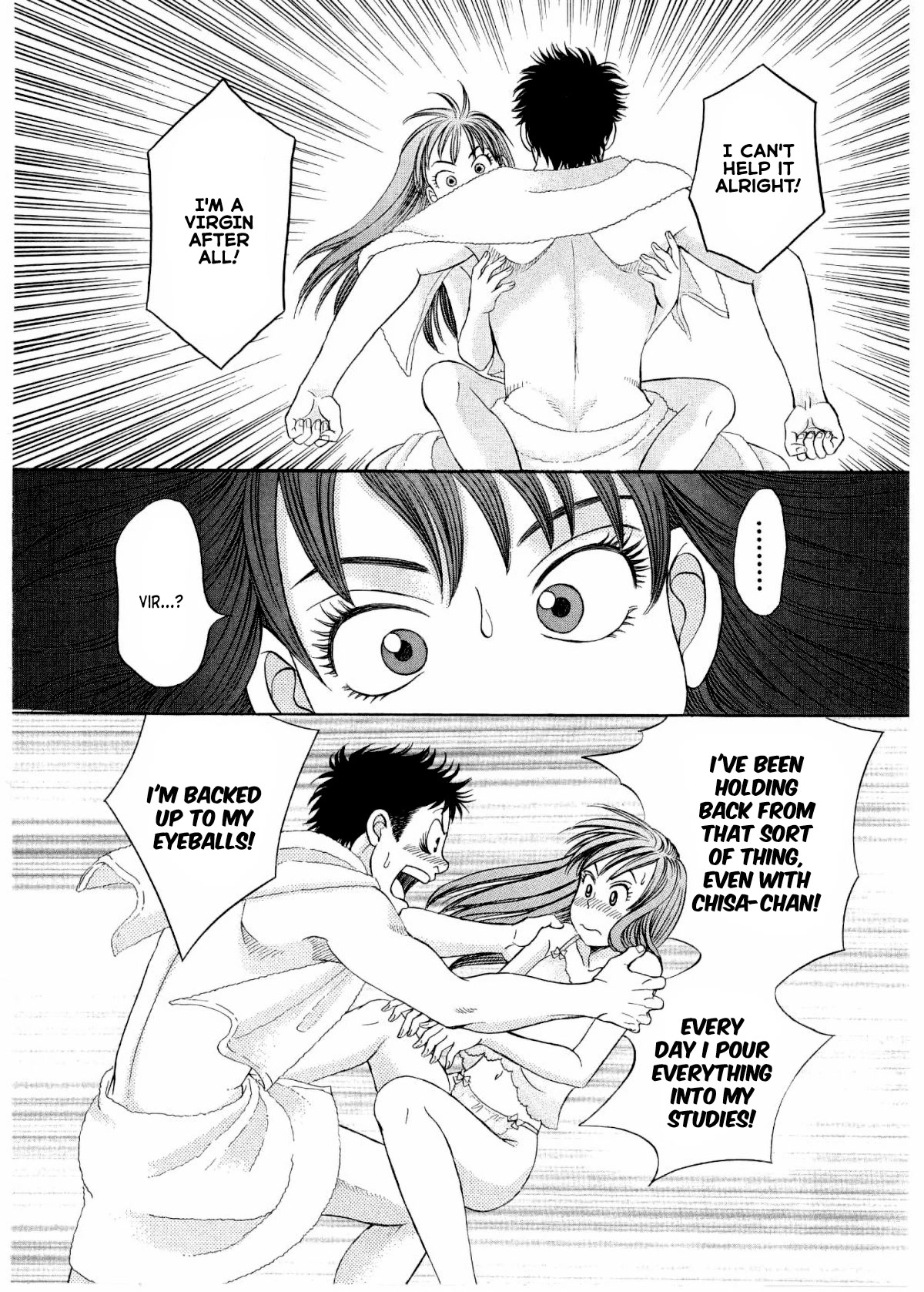 Chisa x Pon Chapter 26 page 5 - Chapter 26: I'd want to do her if I could