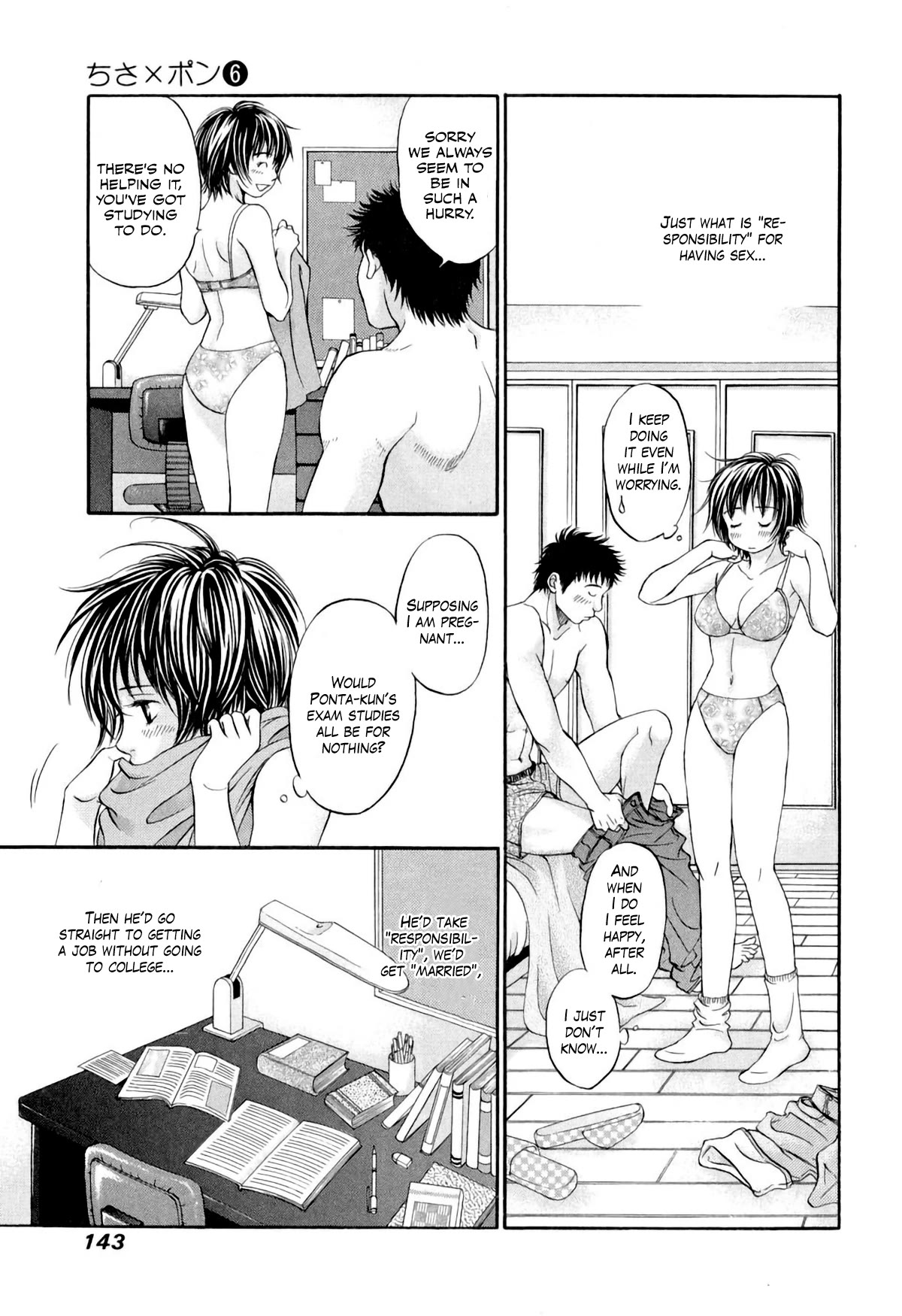 Chisa x Pon Chapter 35 page 13 - Chapter 35: Harder, fiercer, more, I want more