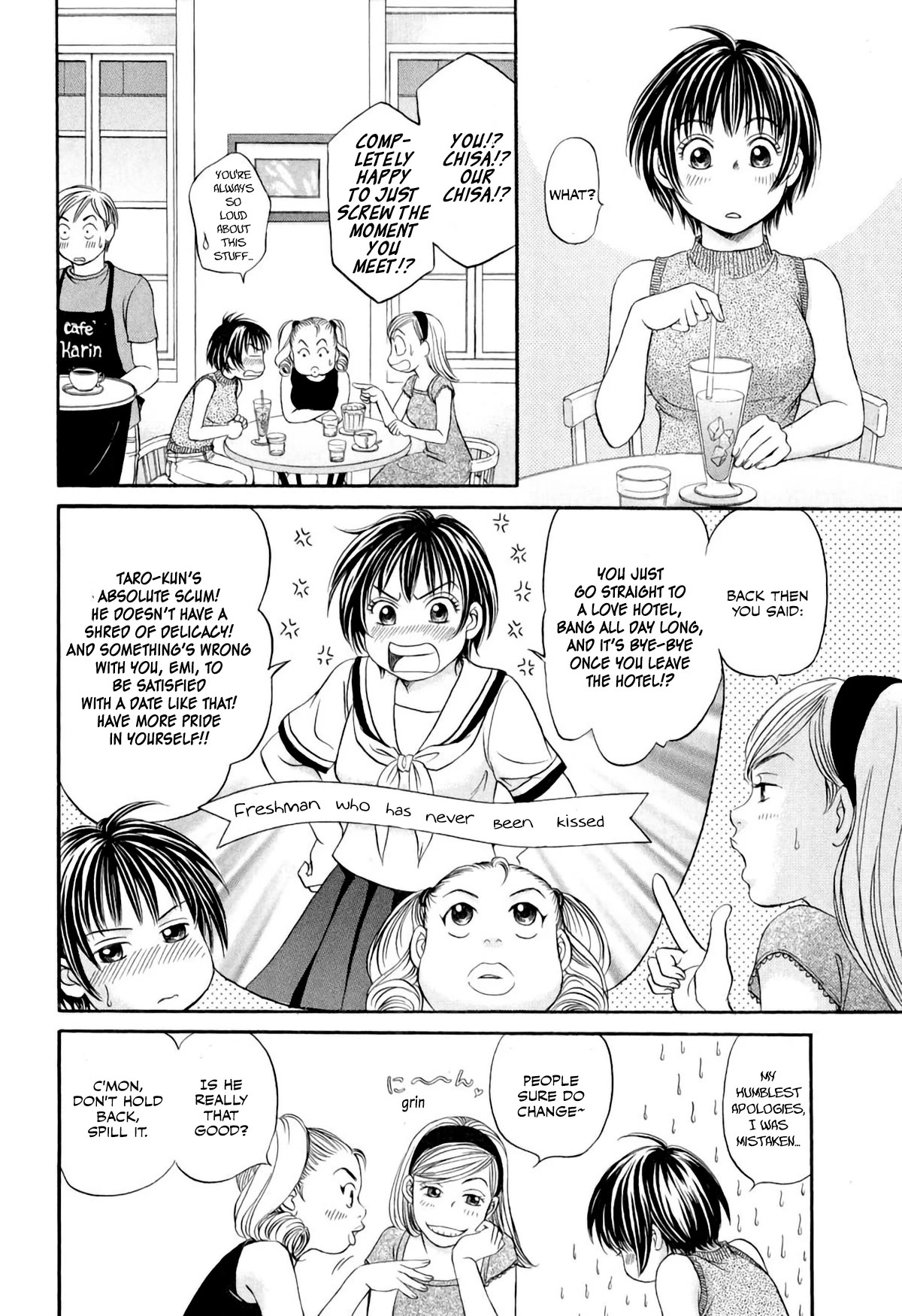 Chisa x Pon Chapter 35 page 4 - Chapter 35: Harder, fiercer, more, I want more