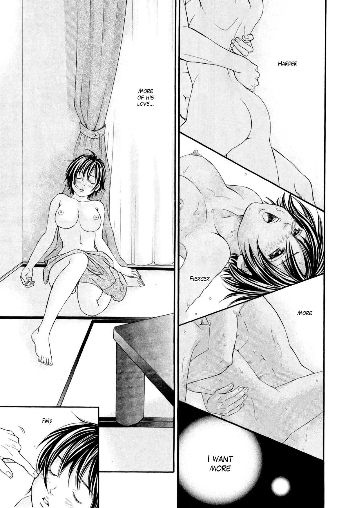 Chisa x Pon Chapter 35 page 9 - Chapter 35: Harder, fiercer, more, I want more