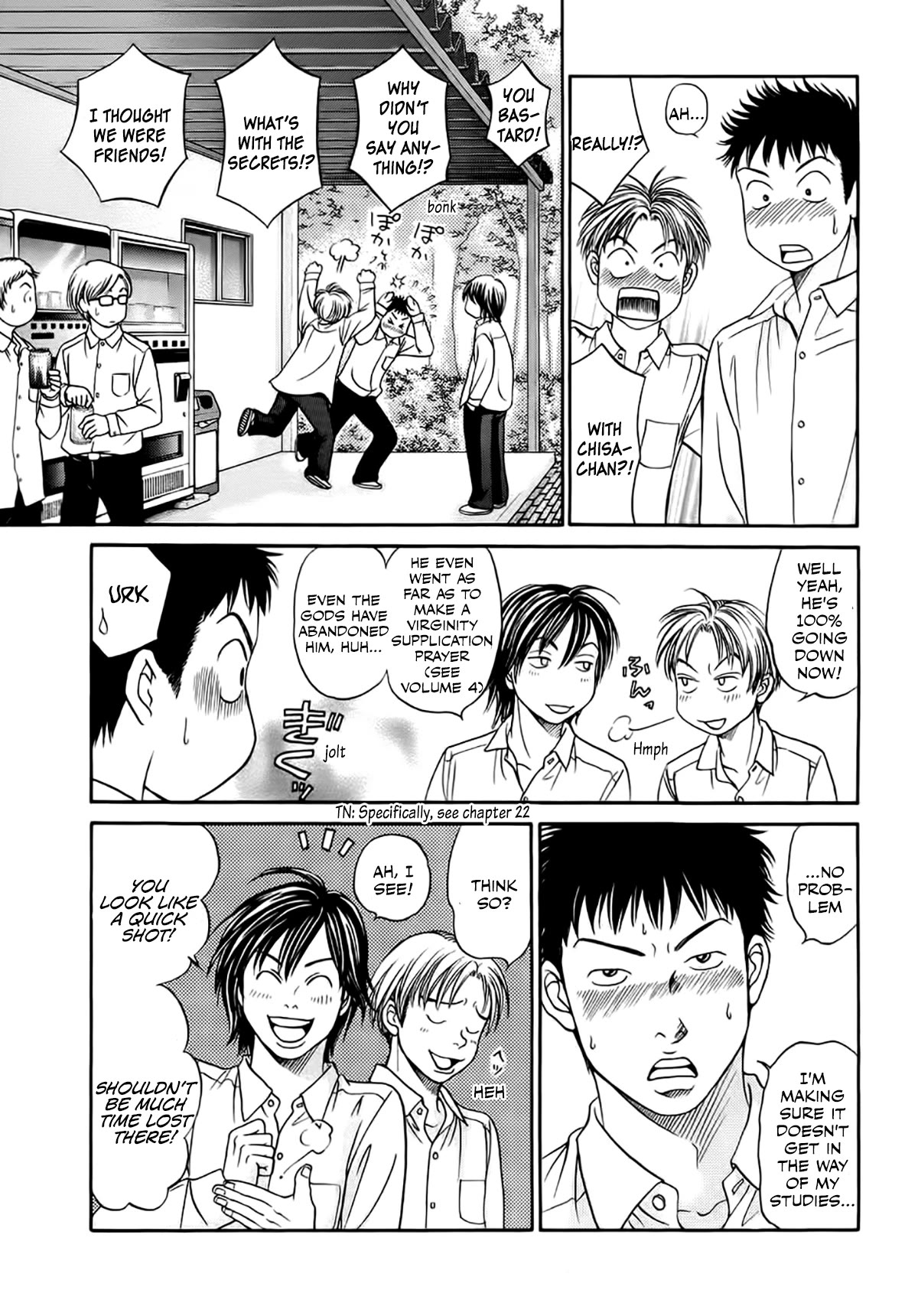 Chisa x Pon Chapter 36 page 11 - Chapter 36: Endure, and endure... I couldn't endure it