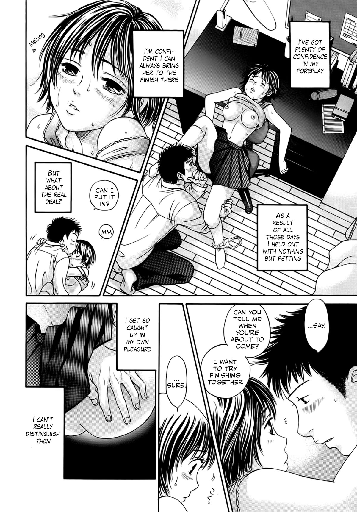 Chisa x Pon Chapter 36 page 14 - Chapter 36: Endure, and endure... I couldn't endure it