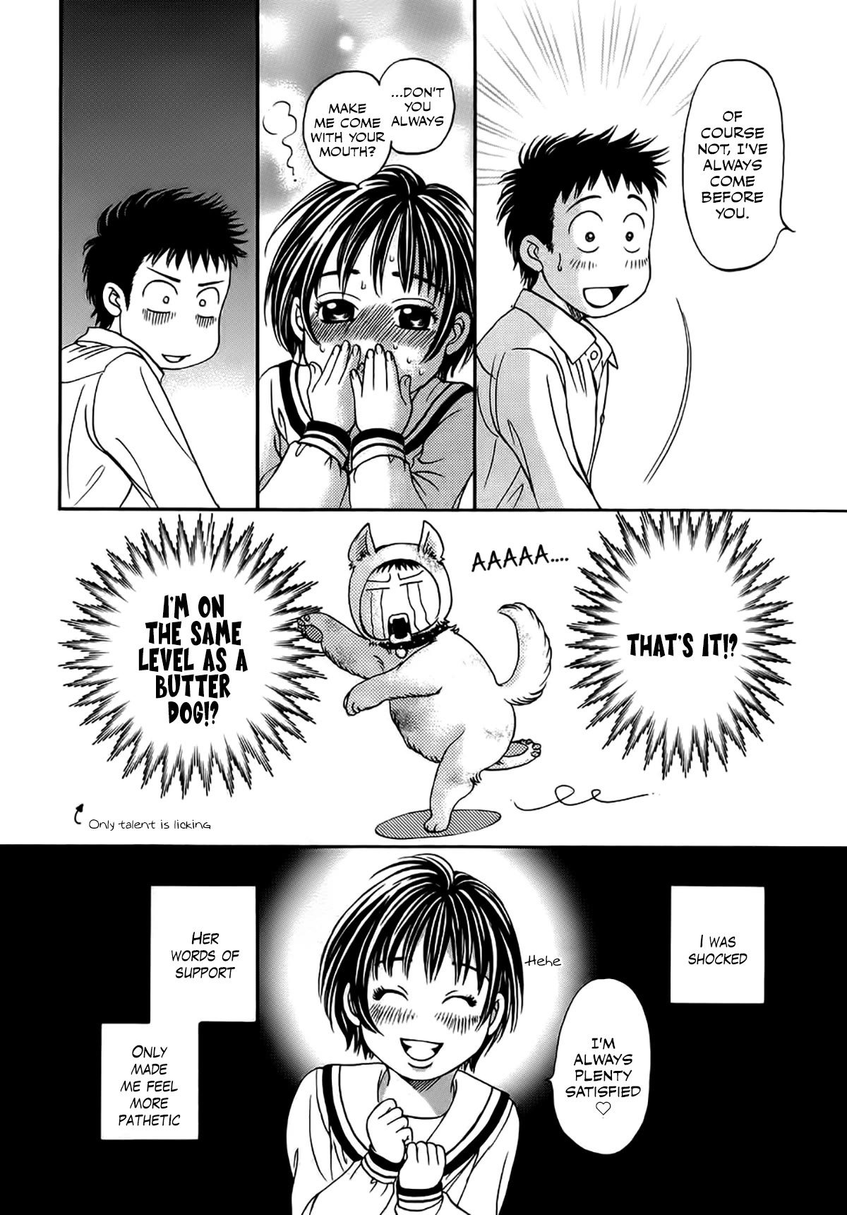 Chisa x Pon Chapter 36 page 16 - Chapter 36: Endure, and endure... I couldn't endure it
