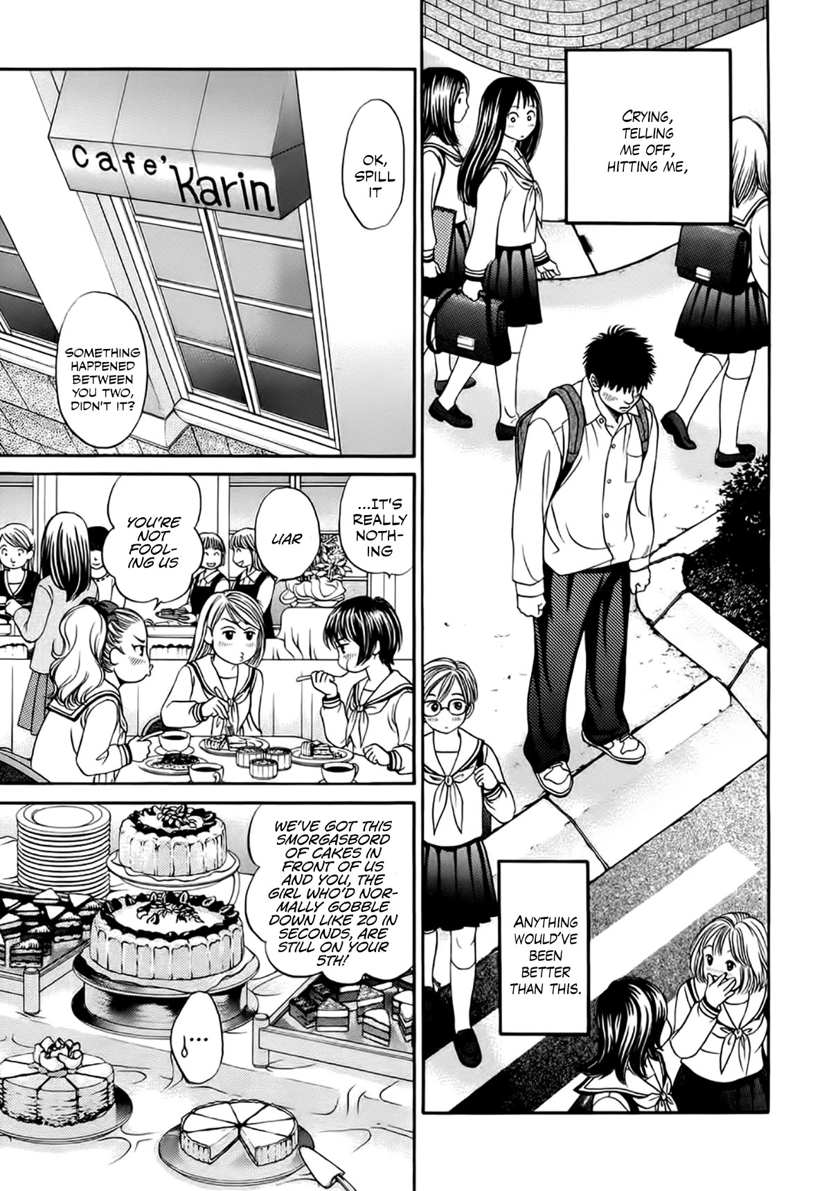 Chisa x Pon Chapter 37 page 11 - Chapter 37: Even though I want to talk to her, even though I want to see her, even though I want to hold her