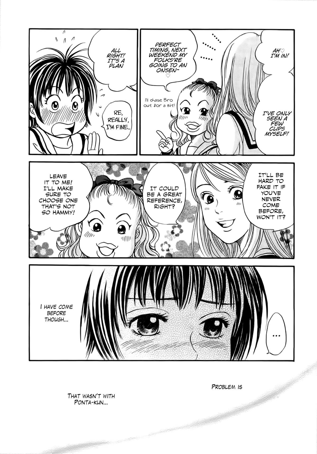 Chisa x Pon Chapter 37 page 15 - Chapter 37: Even though I want to talk to her, even though I want to see her, even though I want to hold her
