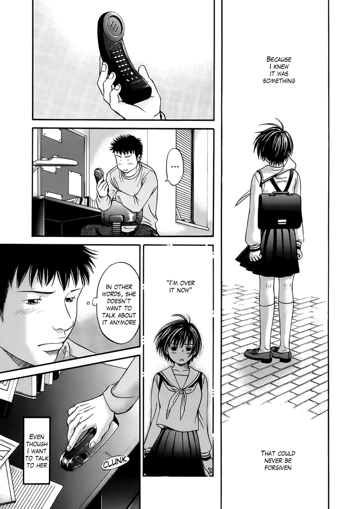 Chisa x Pon Chapter 37 page 17 - Chapter 37: Even though I want to talk to her, even though I want to see her, even though I want to hold her
