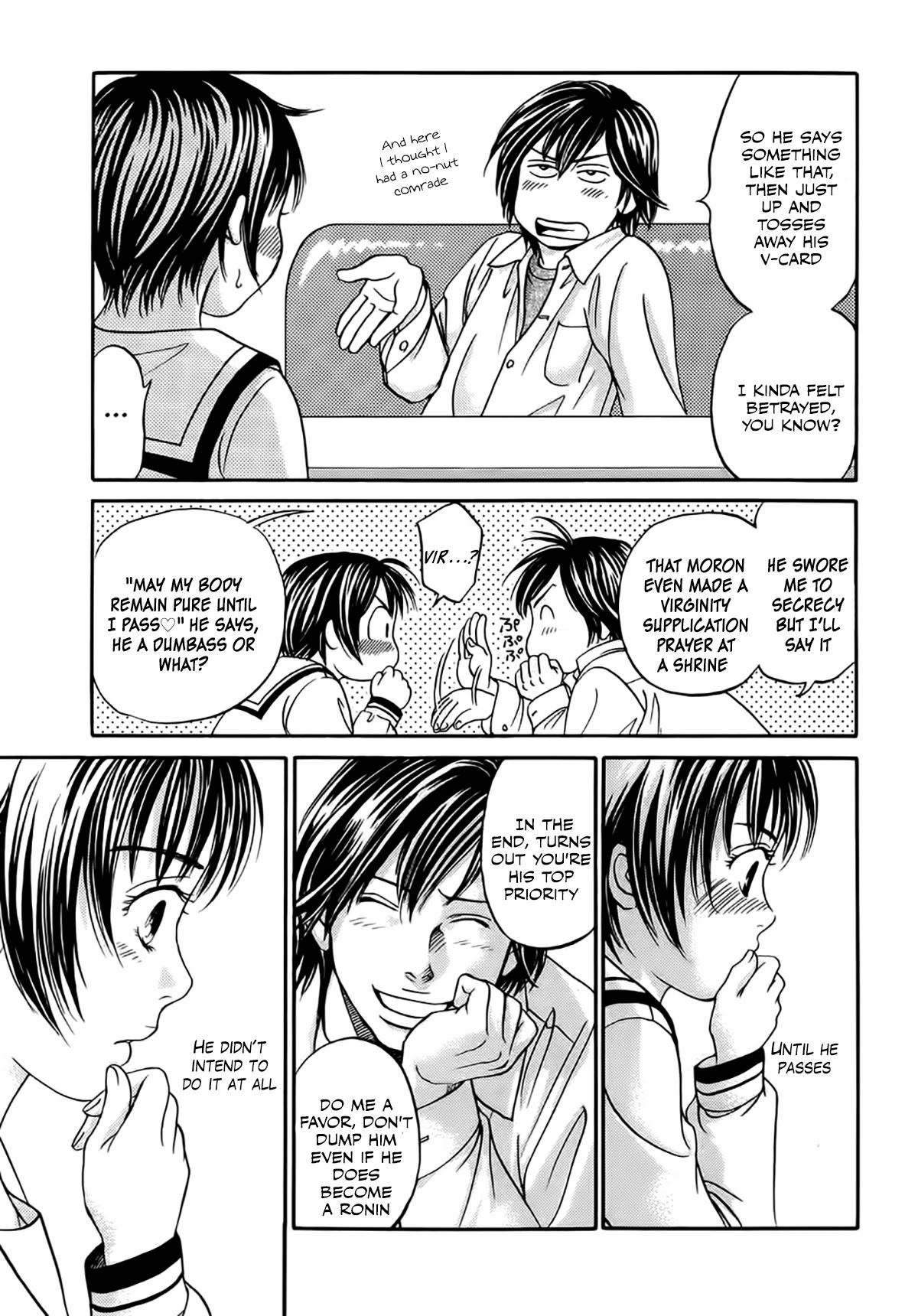 Chisa x Pon Chapter 37 page 23 - Chapter 37: Even though I want to talk to her, even though I want to see her, even though I want to hold her
