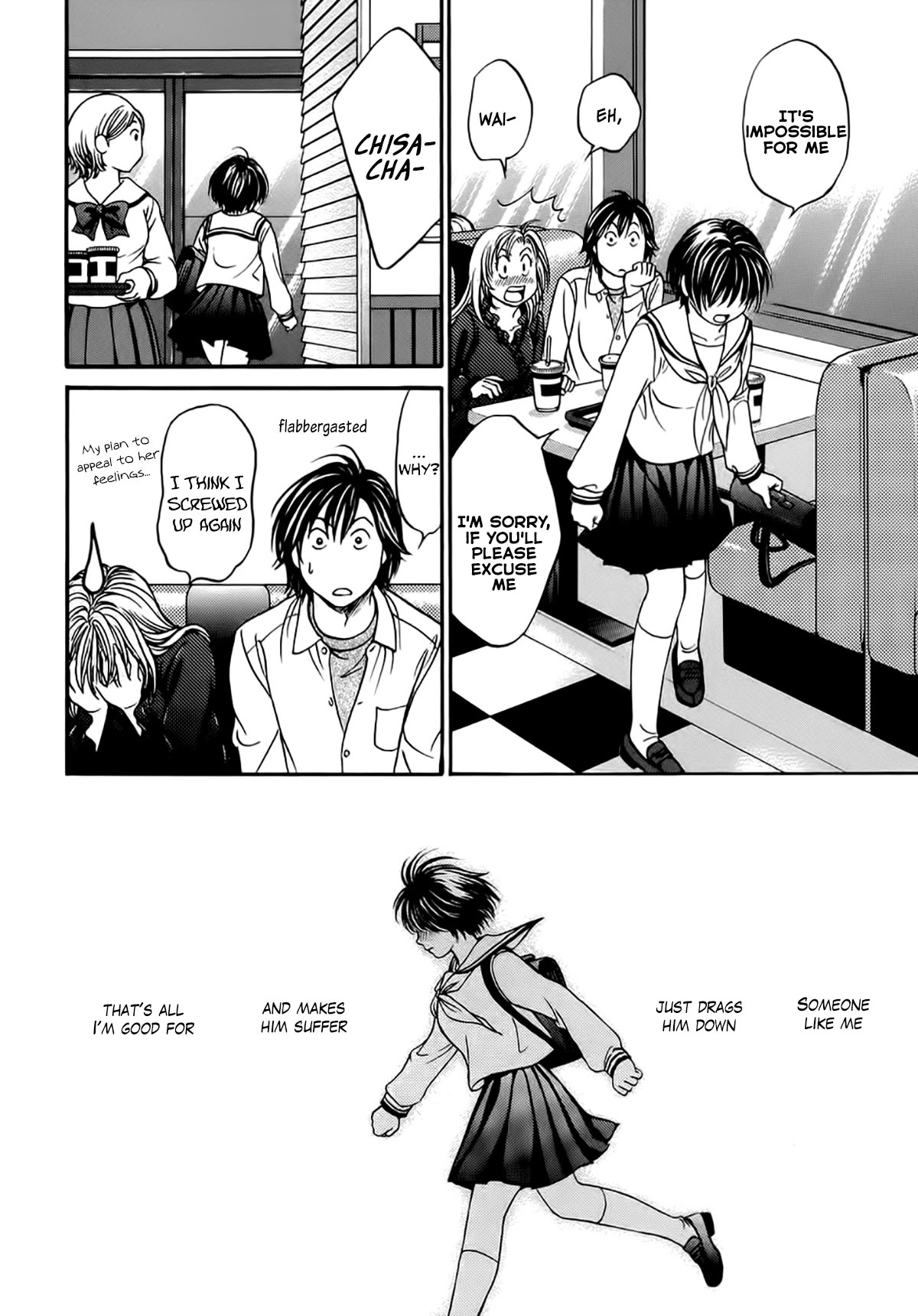 Chisa x Pon Chapter 37 page 26 - Chapter 37: Even though I want to talk to her, even though I want to see her, even though I want to hold her