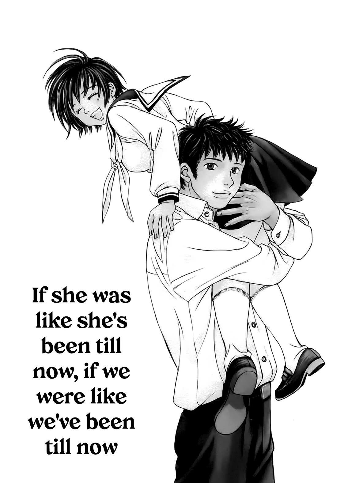 Chisa x Pon Chapter 38 page 1 - Chapter 38: If she was like she's been till now, if we were like we've been till now
