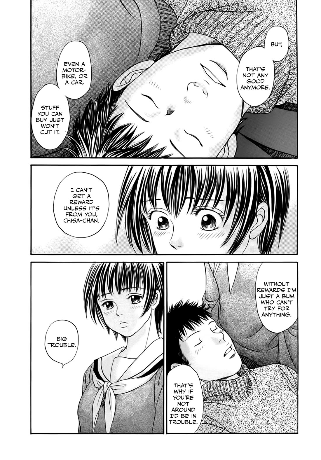 Chisa x Pon Chapter 39 page 11 - Chapter 39: I Don't Need Memories. I Don't Want Any More Than This