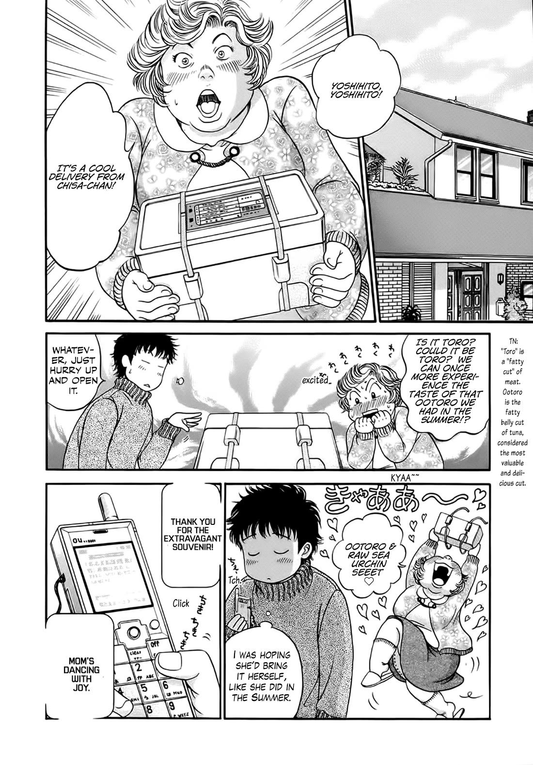 Chisa x Pon Chapter 40 page 18 - Chapter 40: The warmest, most peaceful feeling